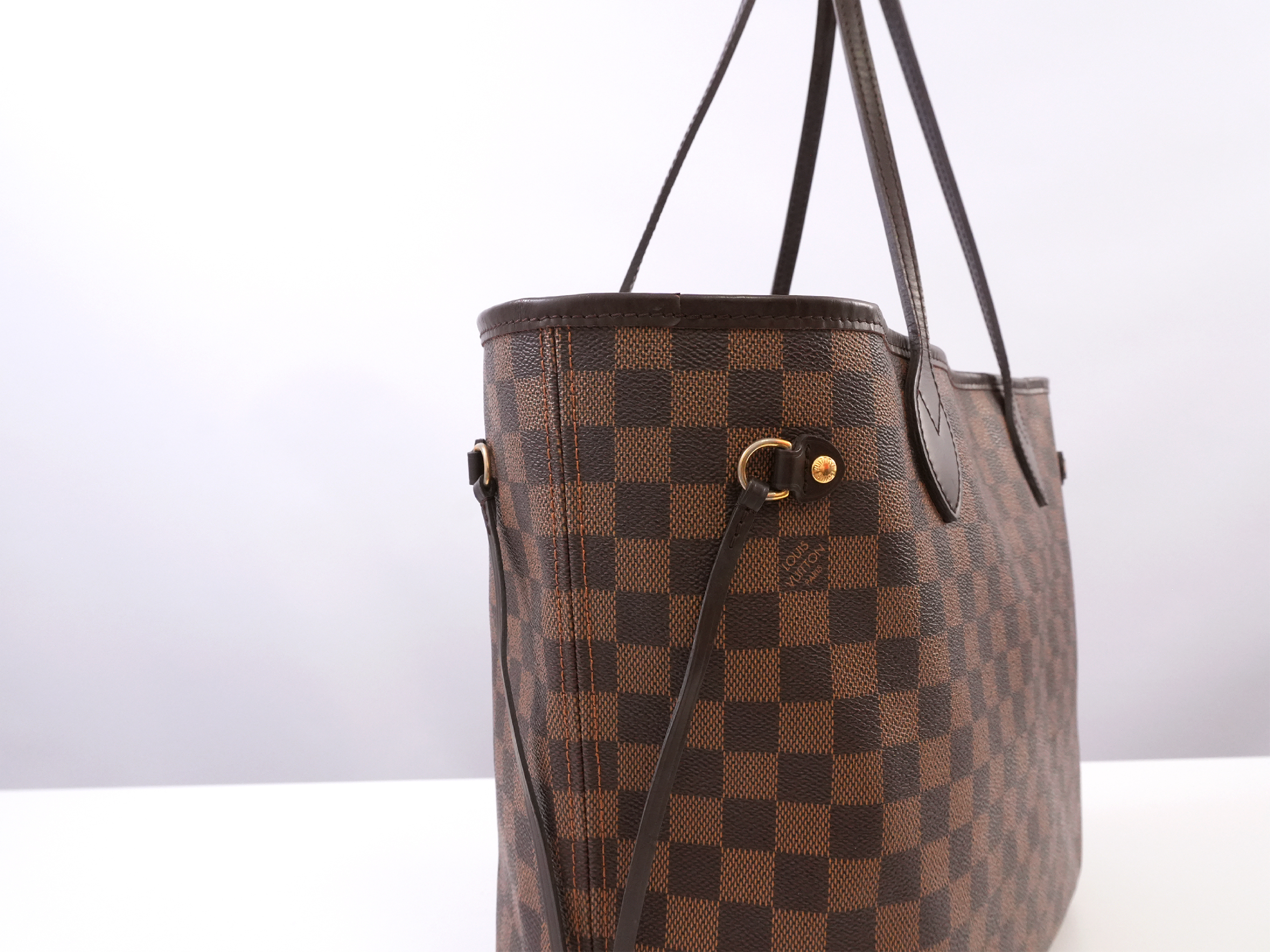 Damier Neverfull MM N51105 Tote Bag — view 9