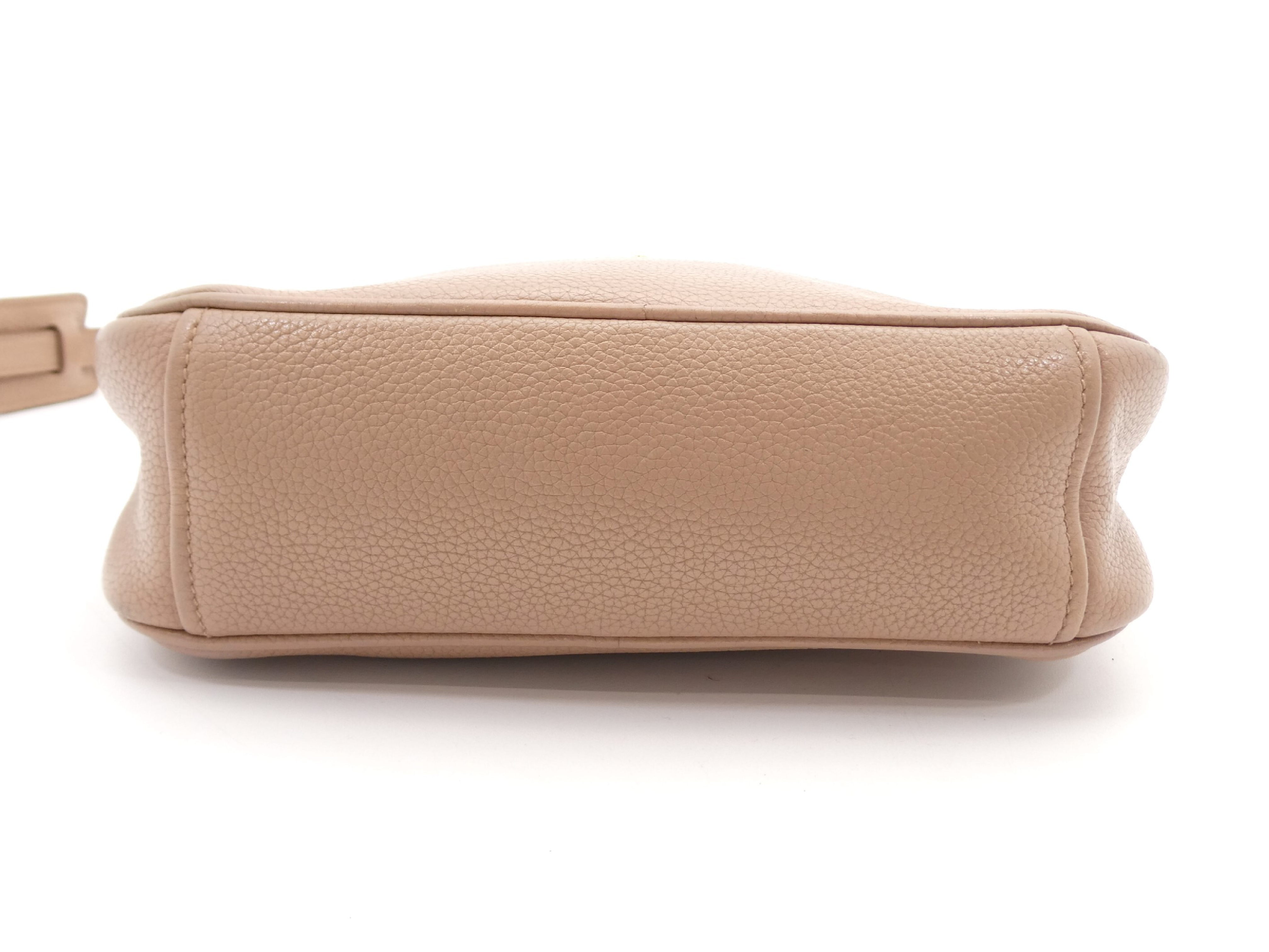 logo leather shoulder bag — view 5