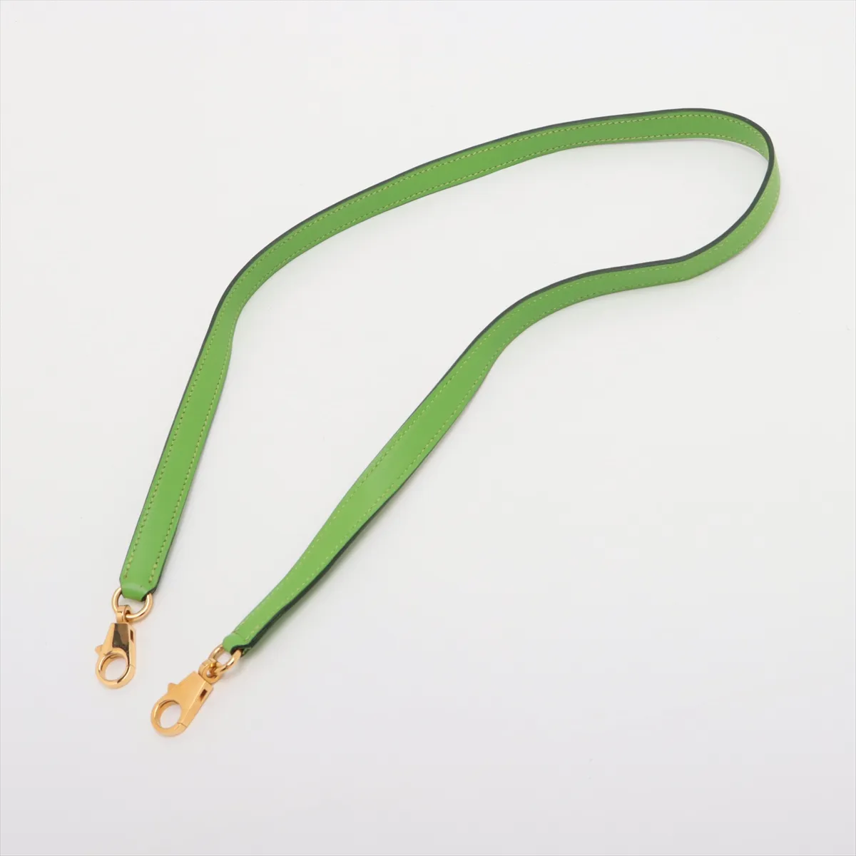 [Individually packaged] Hermes Kelly 28 Retourne Veau Gulliver Apple Green Gold Hardware A: 1997 — view 7