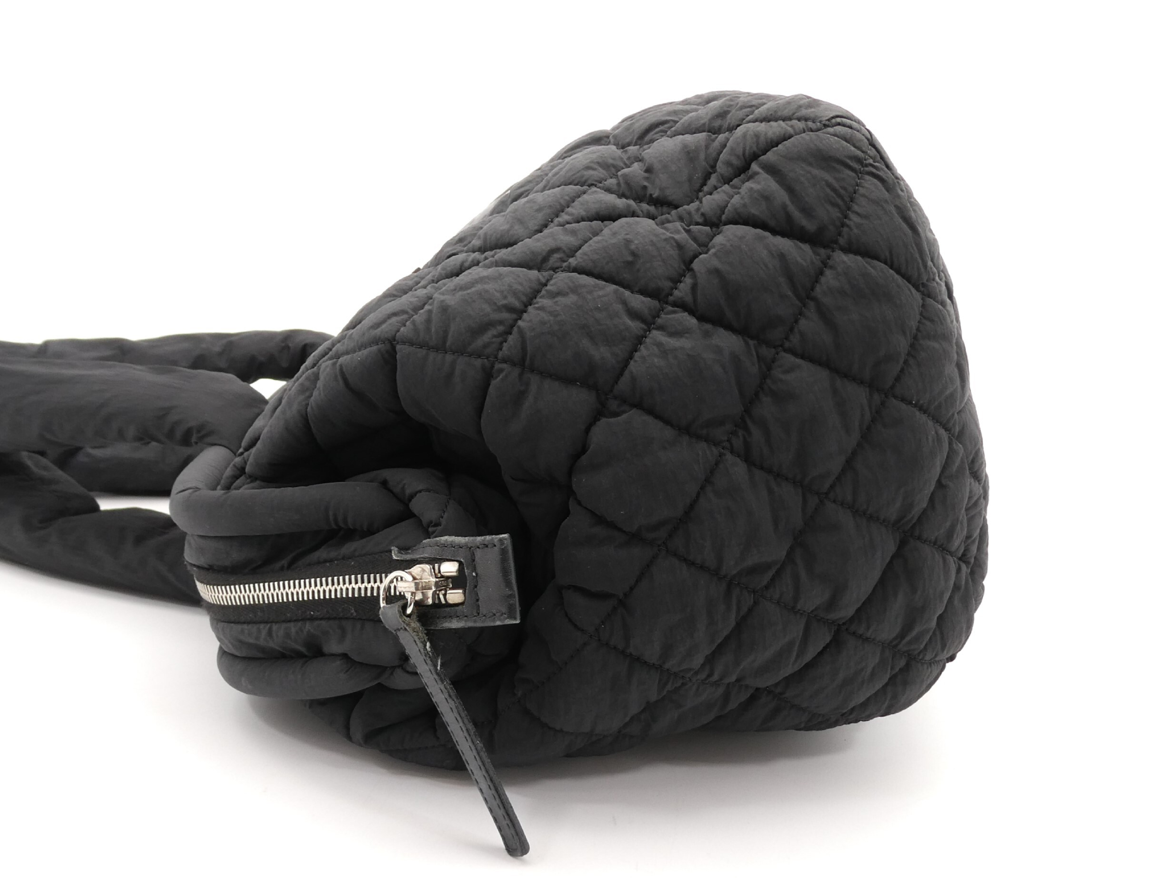 Coco Cocoon Matelassé Nylon Handbag — view 3