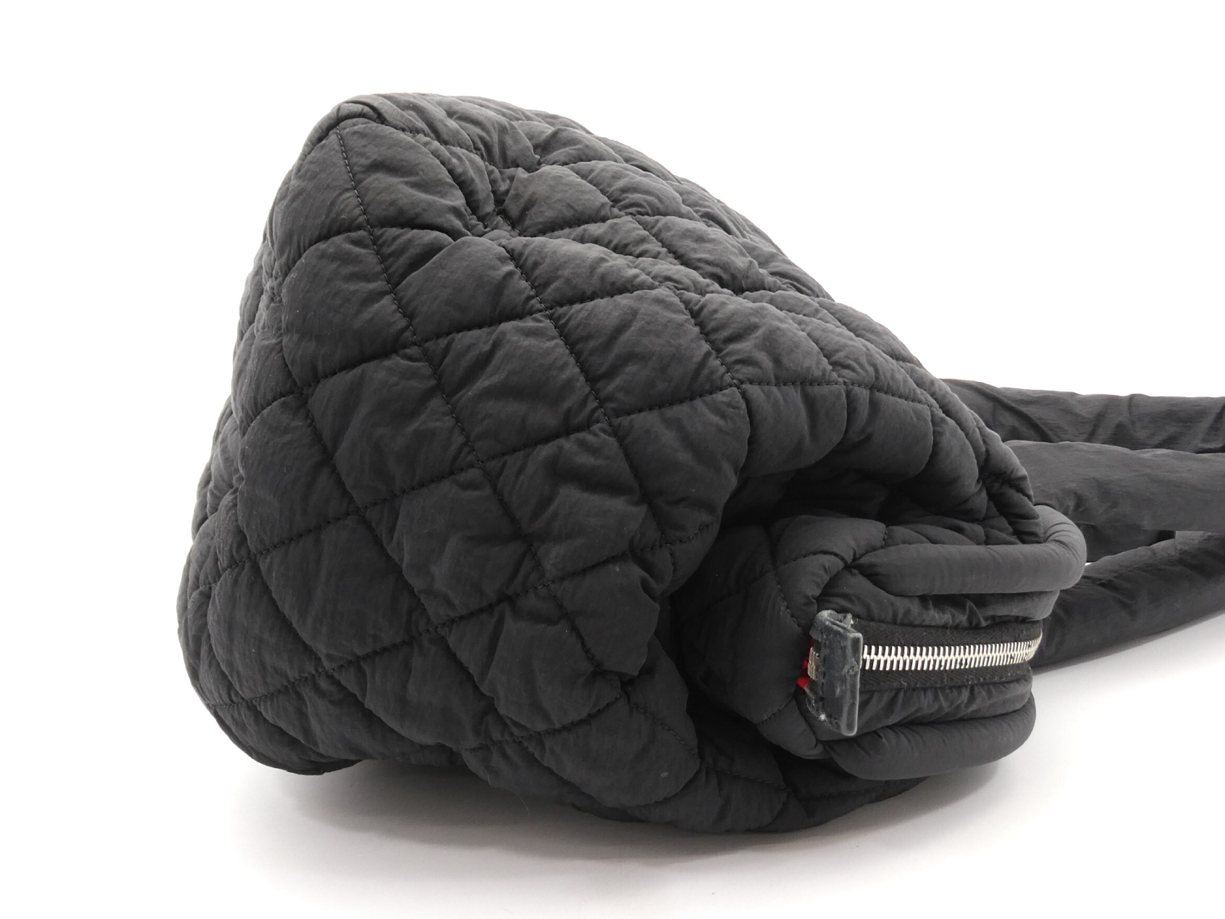 Coco Cocoon Matelassé Nylon Handbag — view 4