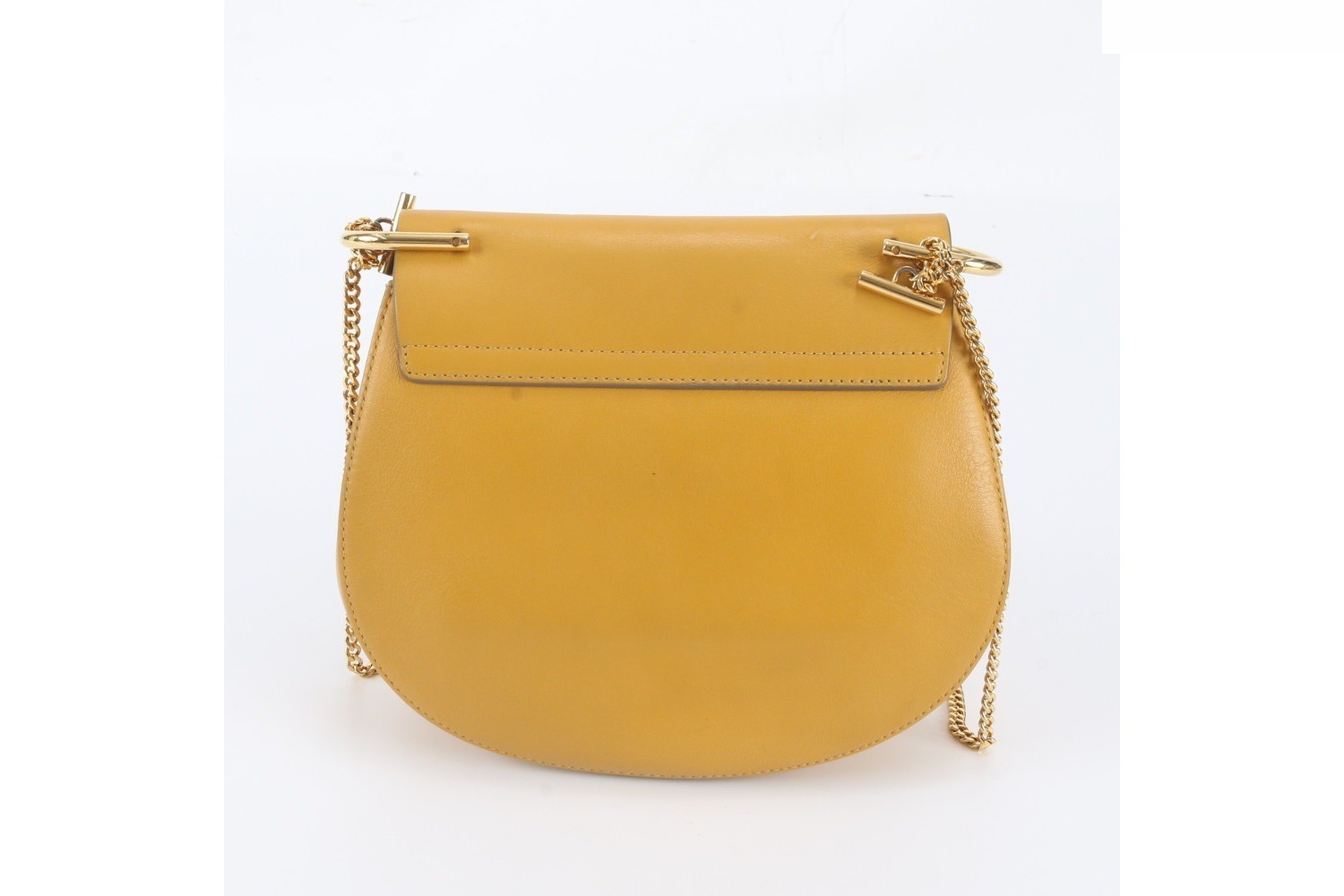 Drew Leather Chain Shoulder Bag (Crossbody) — view 3