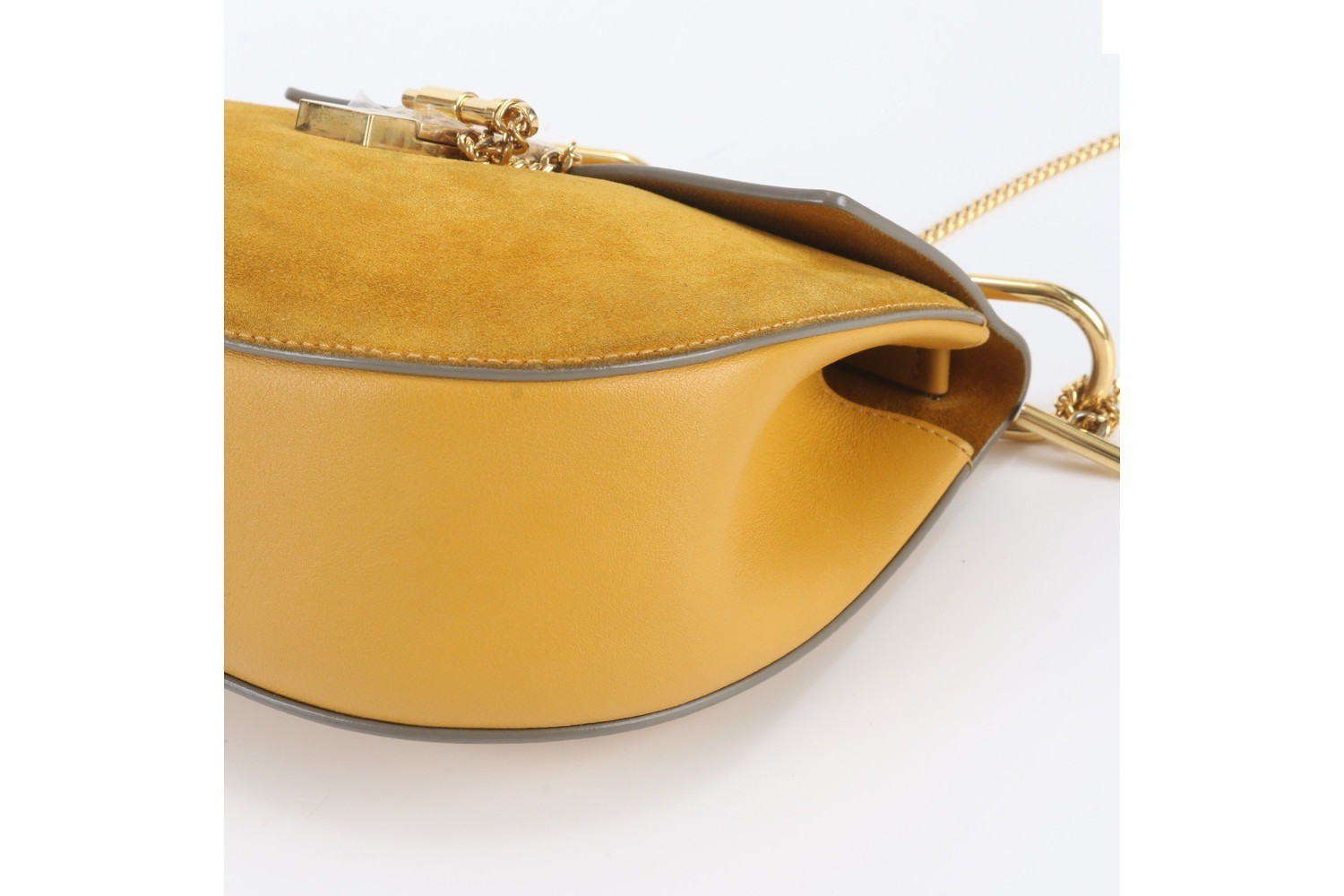 Drew Leather Chain Shoulder Bag (Crossbody) — view 4