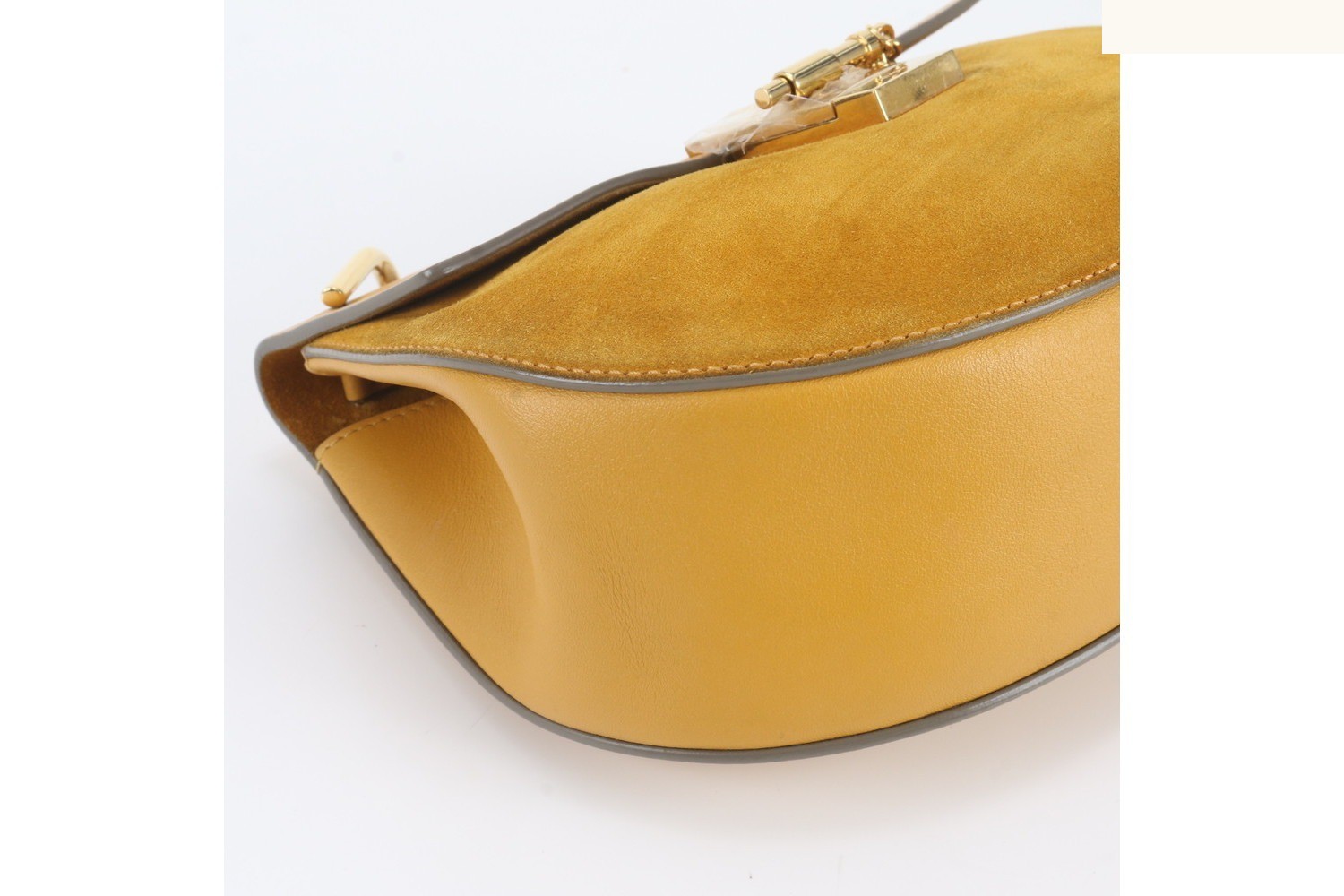 Drew Leather Chain Shoulder Bag (Crossbody) — view 6