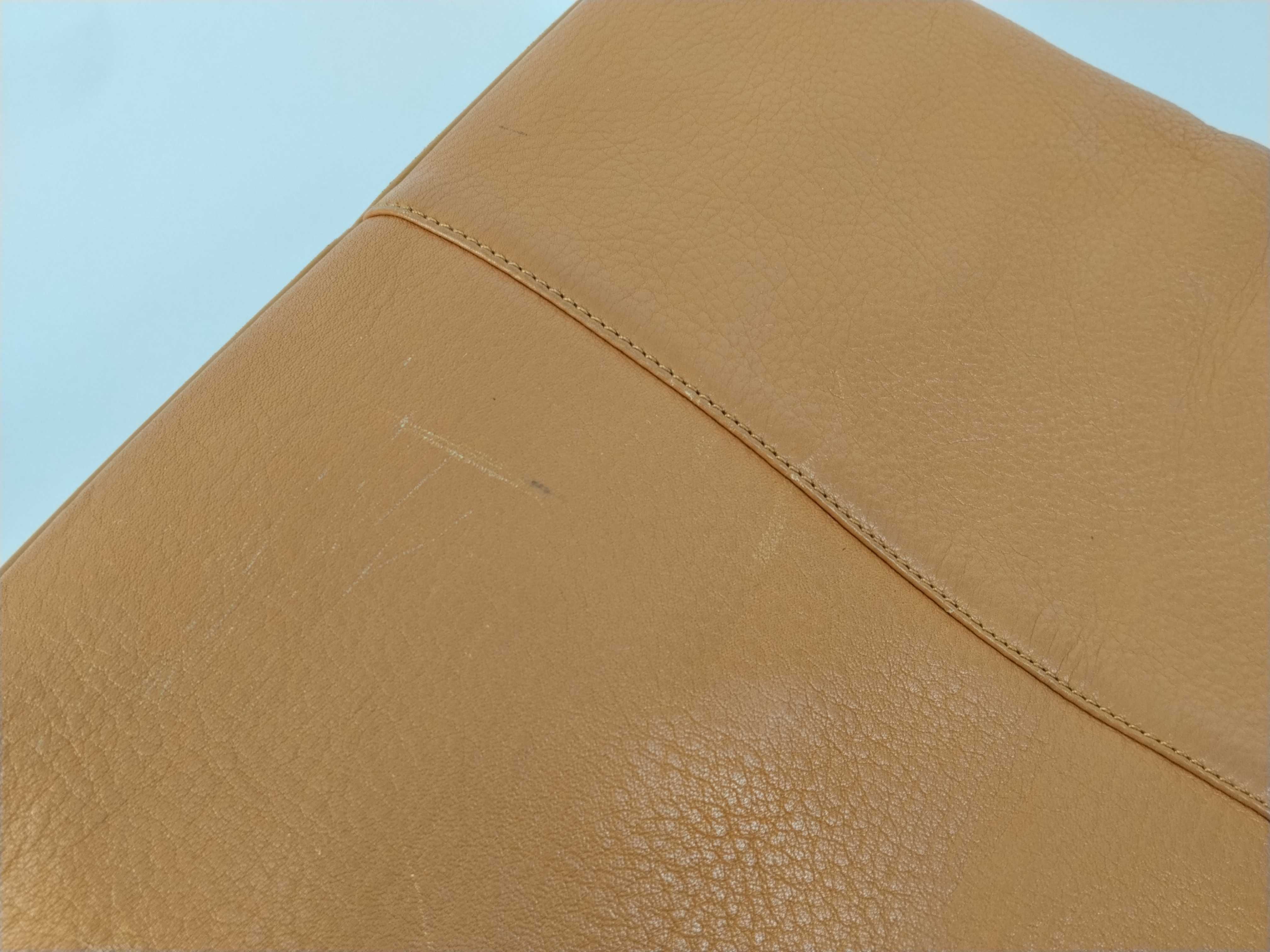 bag, Burberry Nova Check pattern, calf leather tote handbag, camel-colored, gold hardware tote bag — view 14