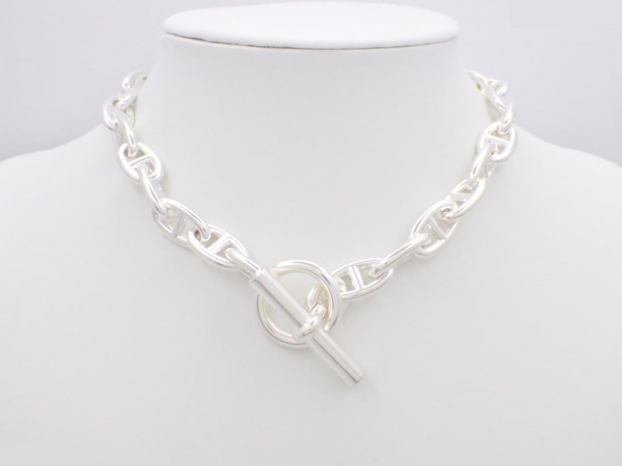 Chaine d'Ancre Necklace, GM, 29 links, Ag925, 128.8g — view 3