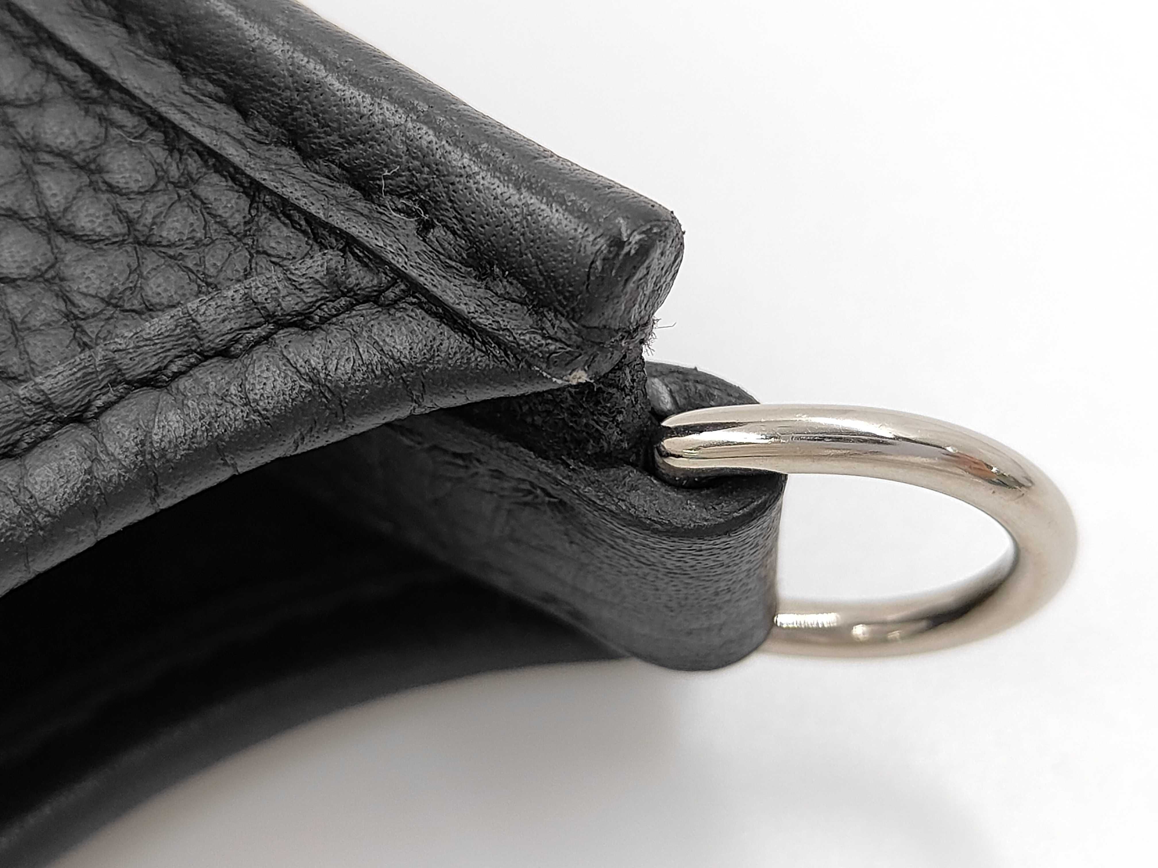 Mini Evelyne Amazone 16 TPM Black Silver Hardware K Stamp Shoulder Bag — view 7