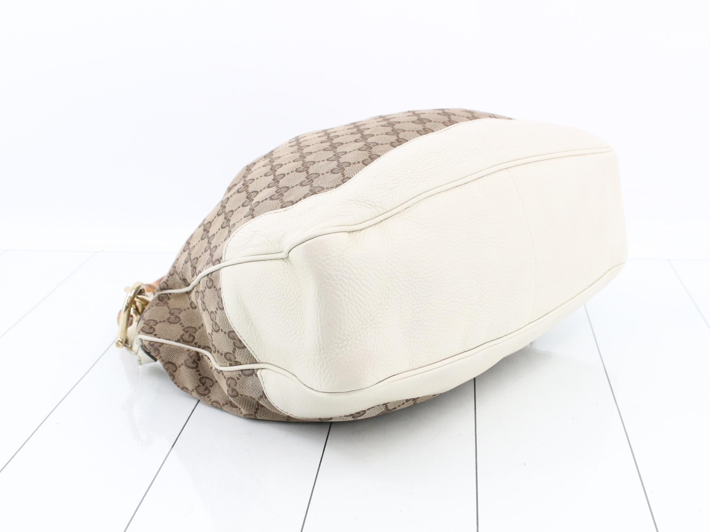 Bamboo GG Canvas 2-Way Shoulder Bag 282315 — view 5