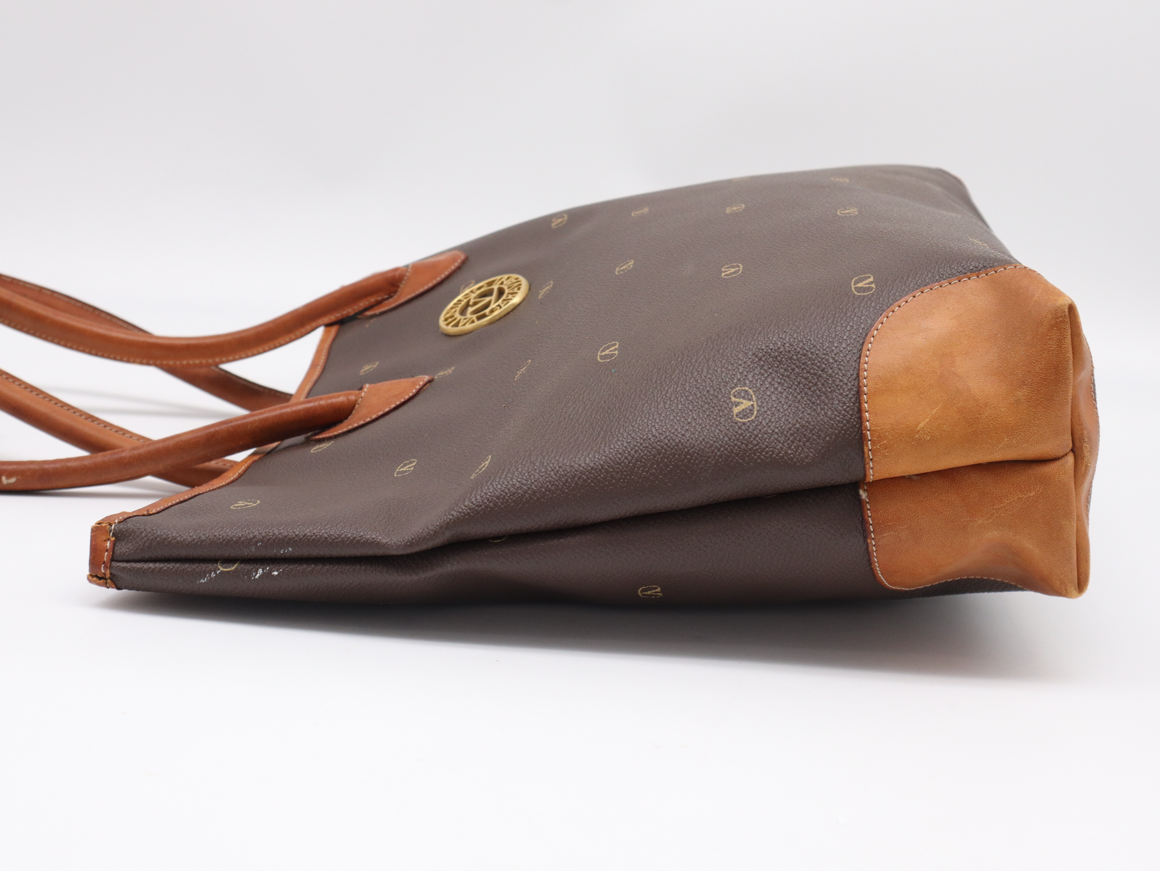 Leather Brown Tote Bag — view 3
