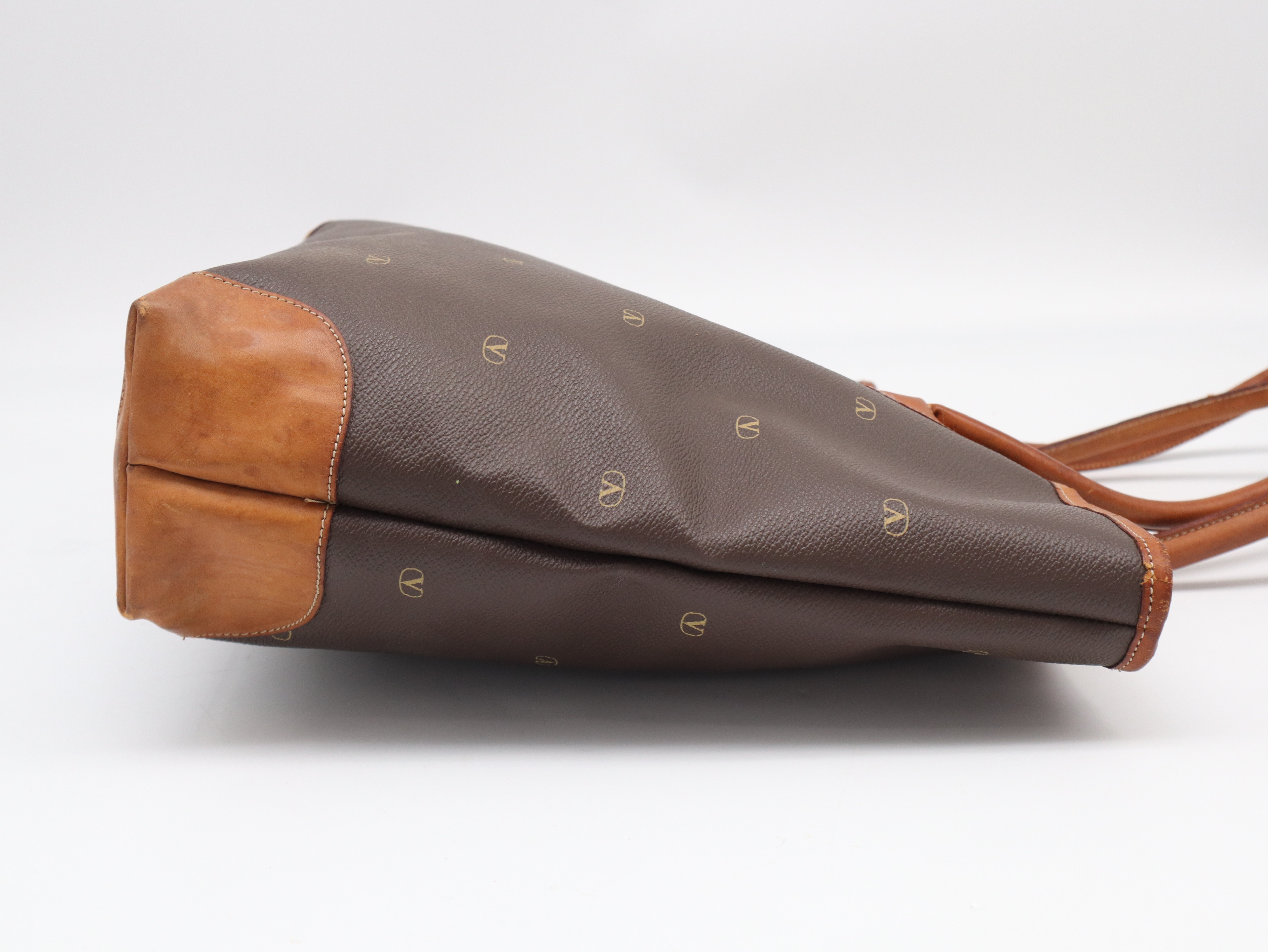 Leather Brown Tote Bag — view 4