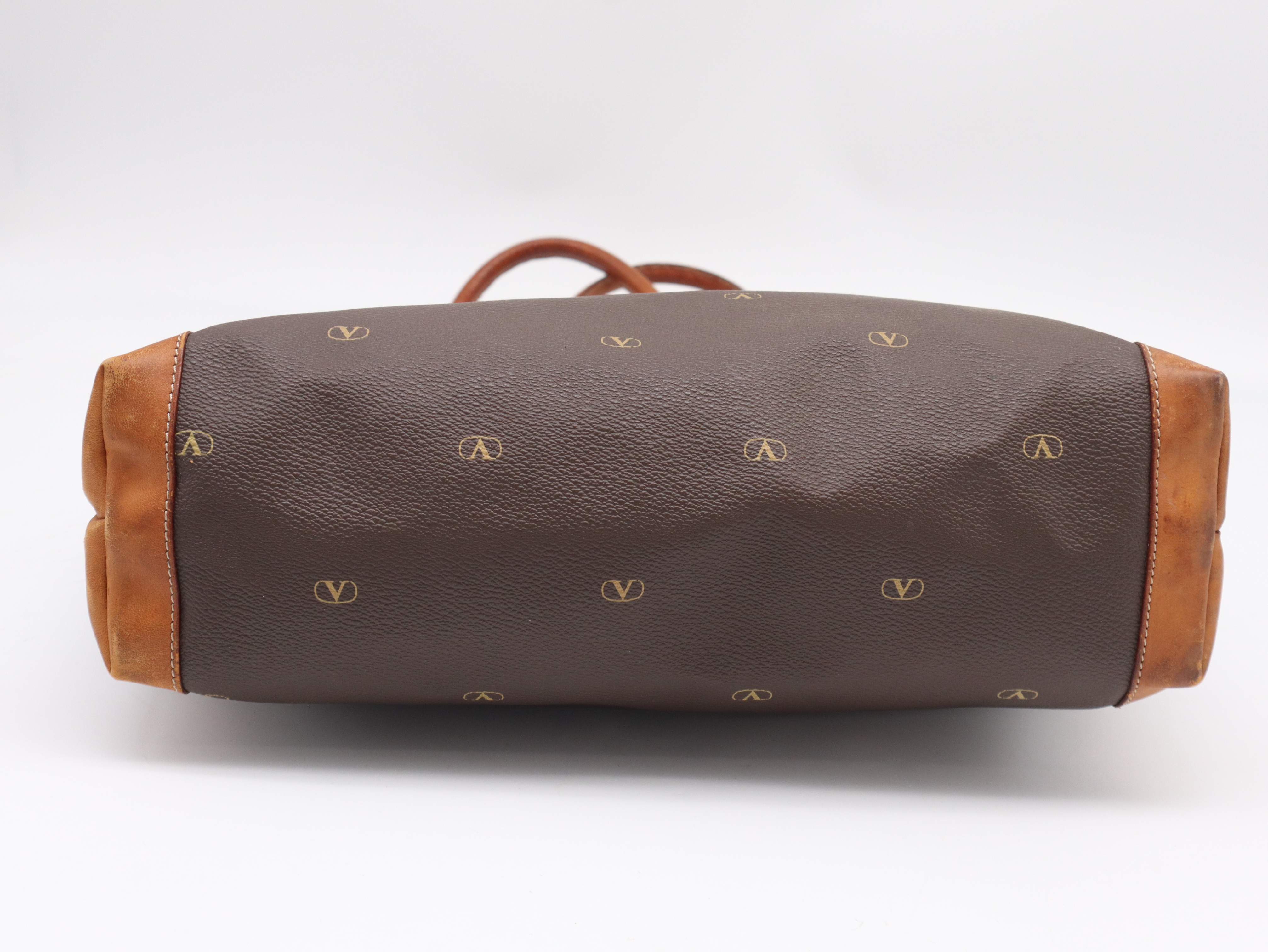 Leather Brown Tote Bag — view 5