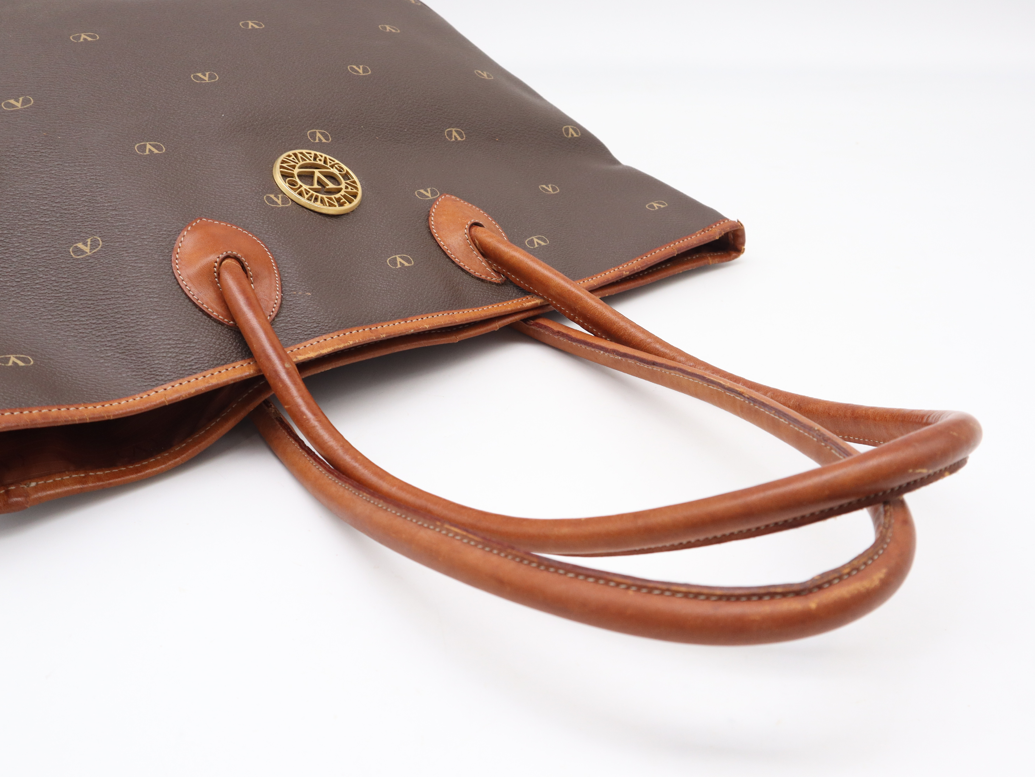 Leather Brown Tote Bag — view 6