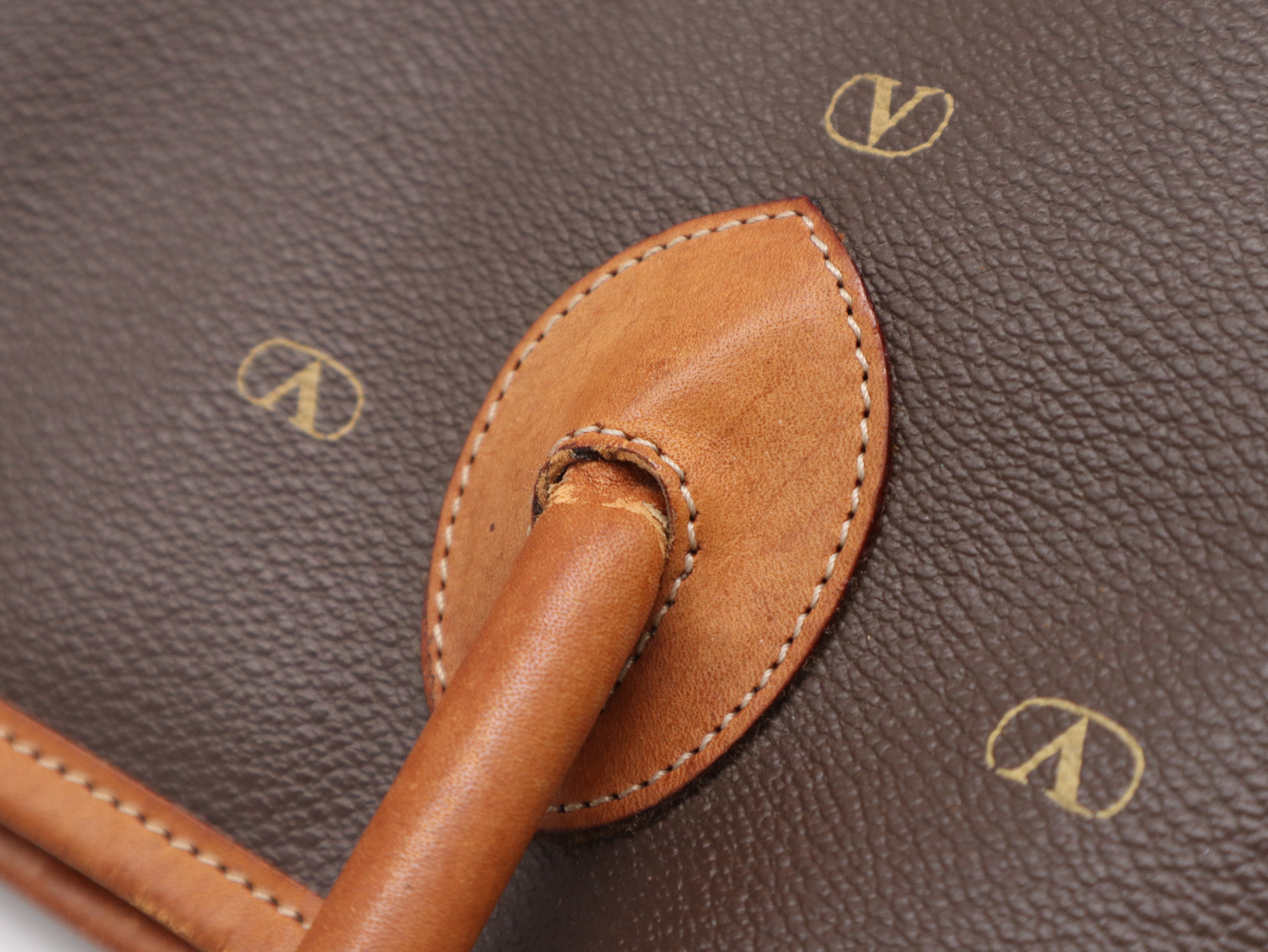 Leather Brown Tote Bag — view 8