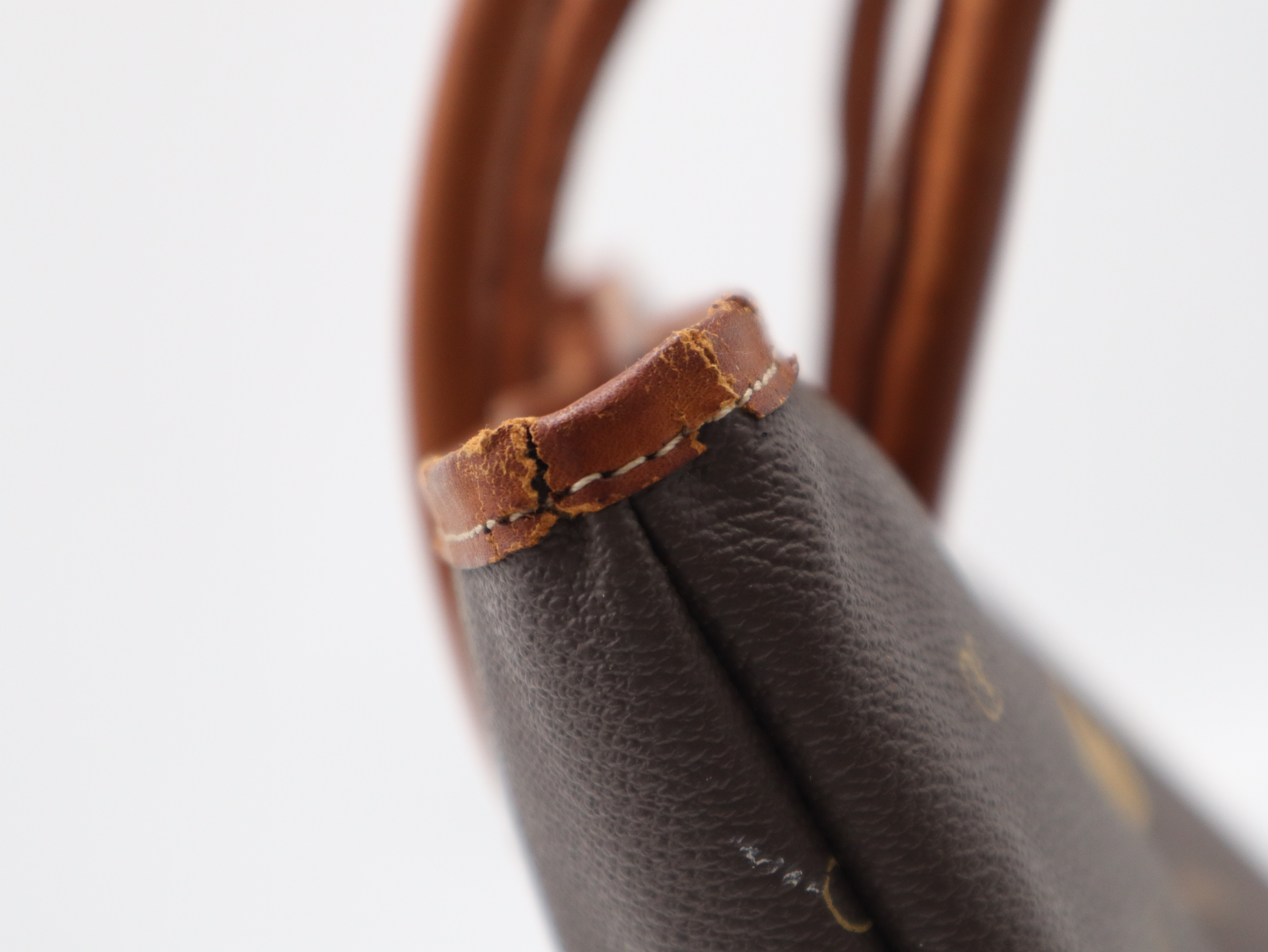 Leather Brown Tote Bag — view 9