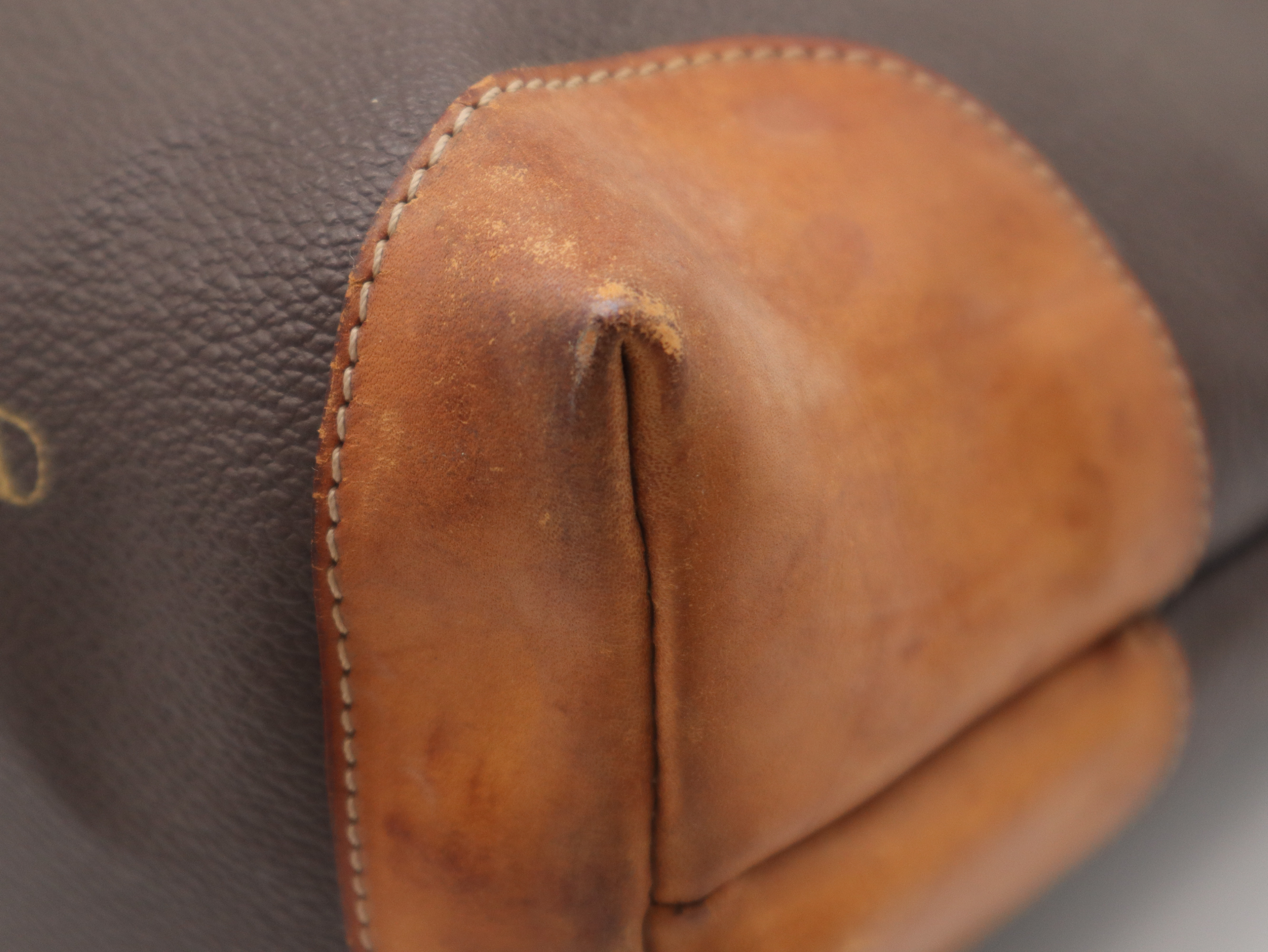 Leather Brown Tote Bag — view 10