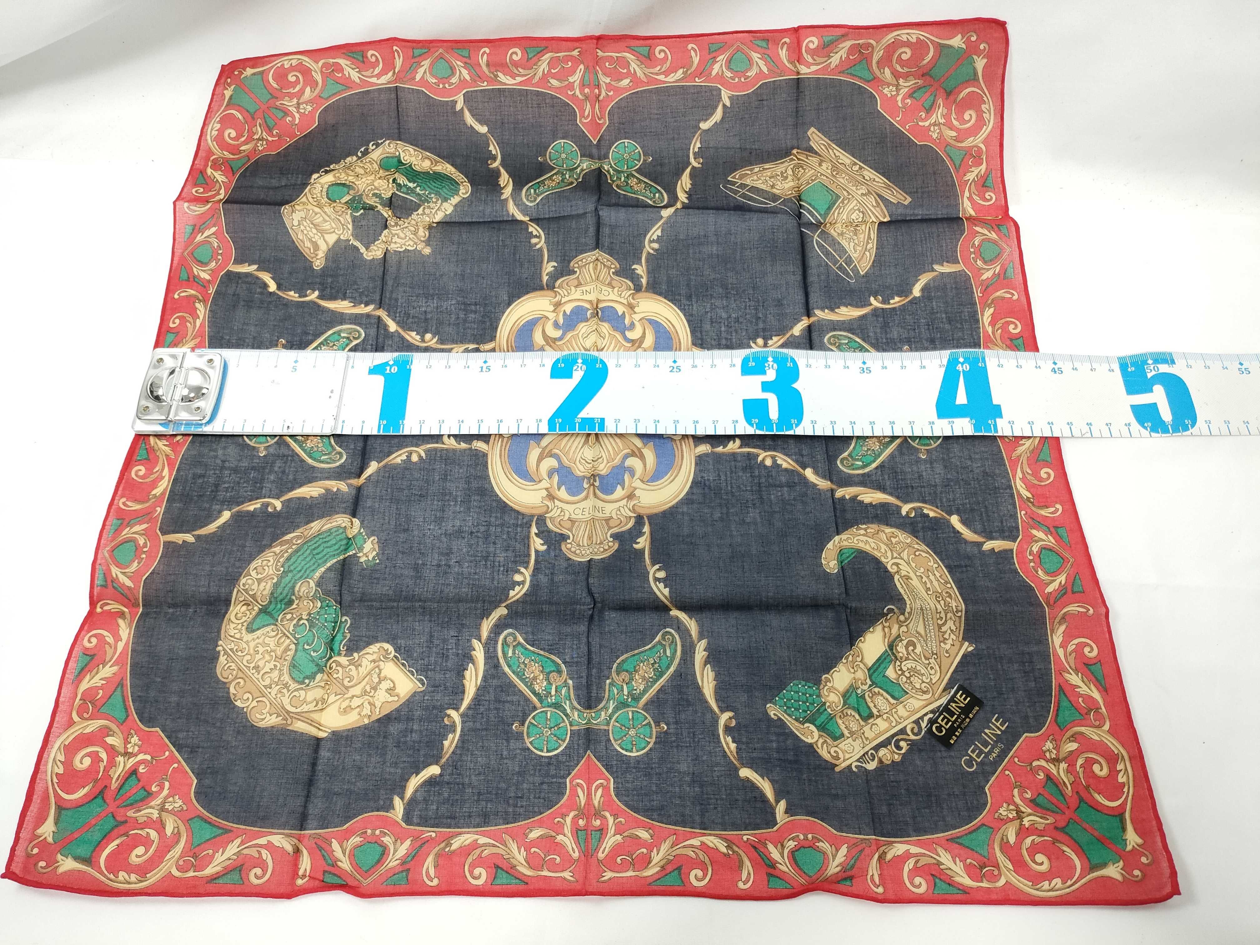 handkerchief scarf with sticker and other accessories — view 2