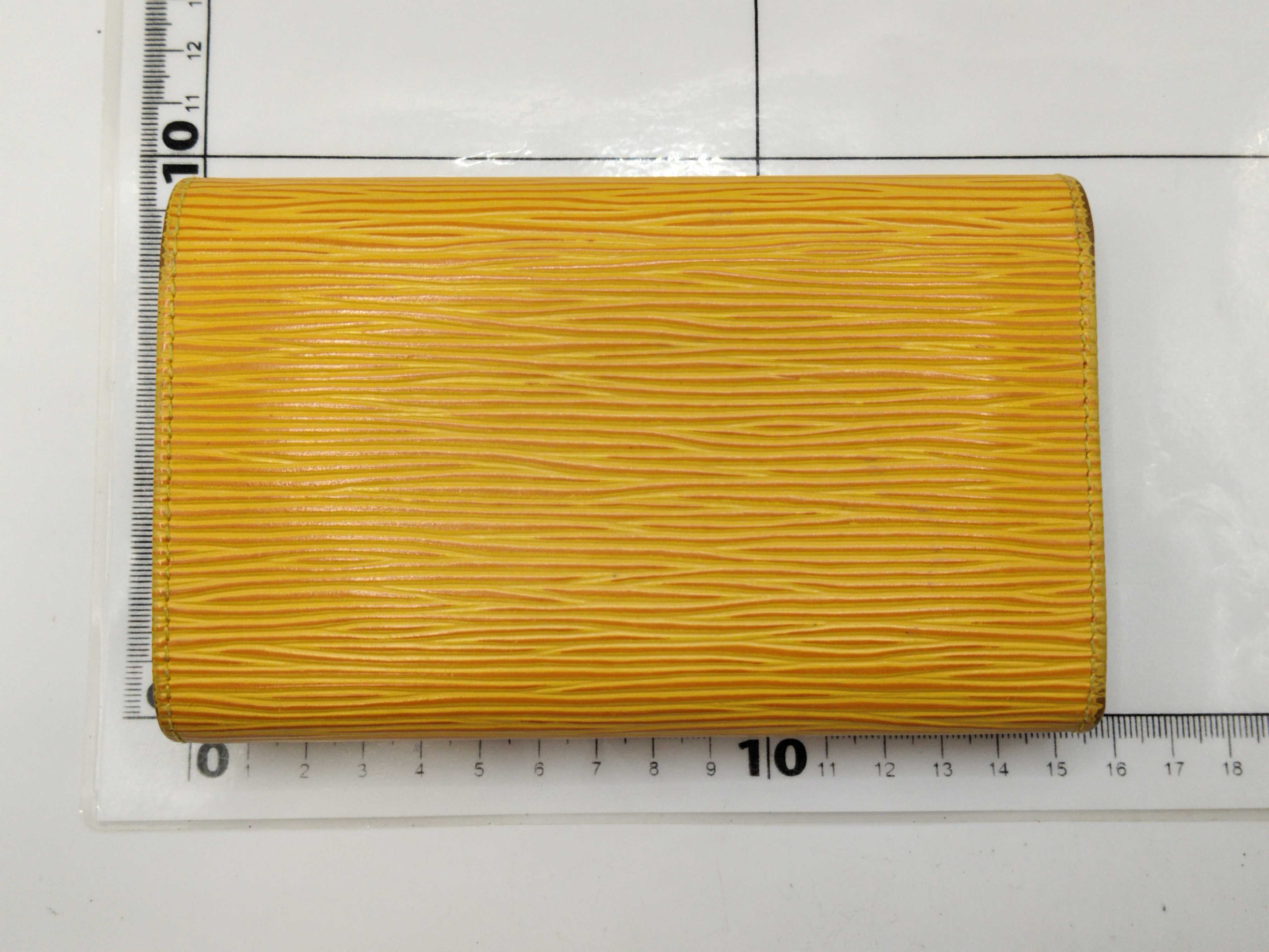 Epi Bi-fold Wallet, Yellow — view 2