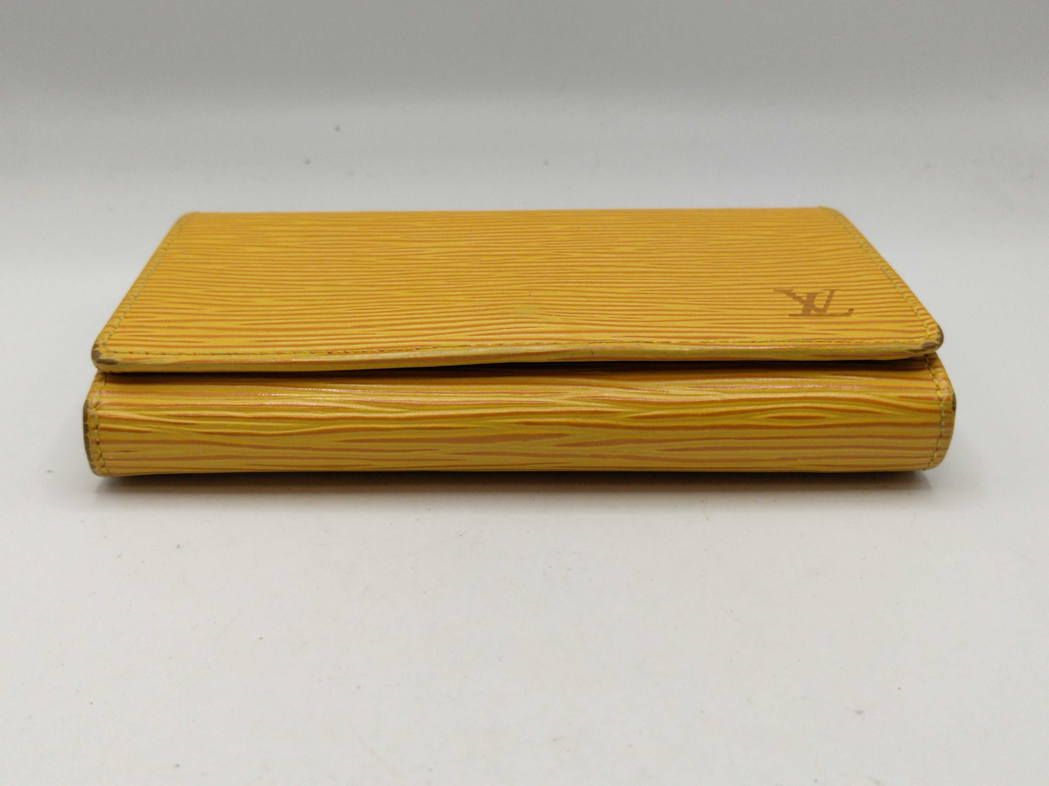 Epi Bi-fold Wallet, Yellow — view 3
