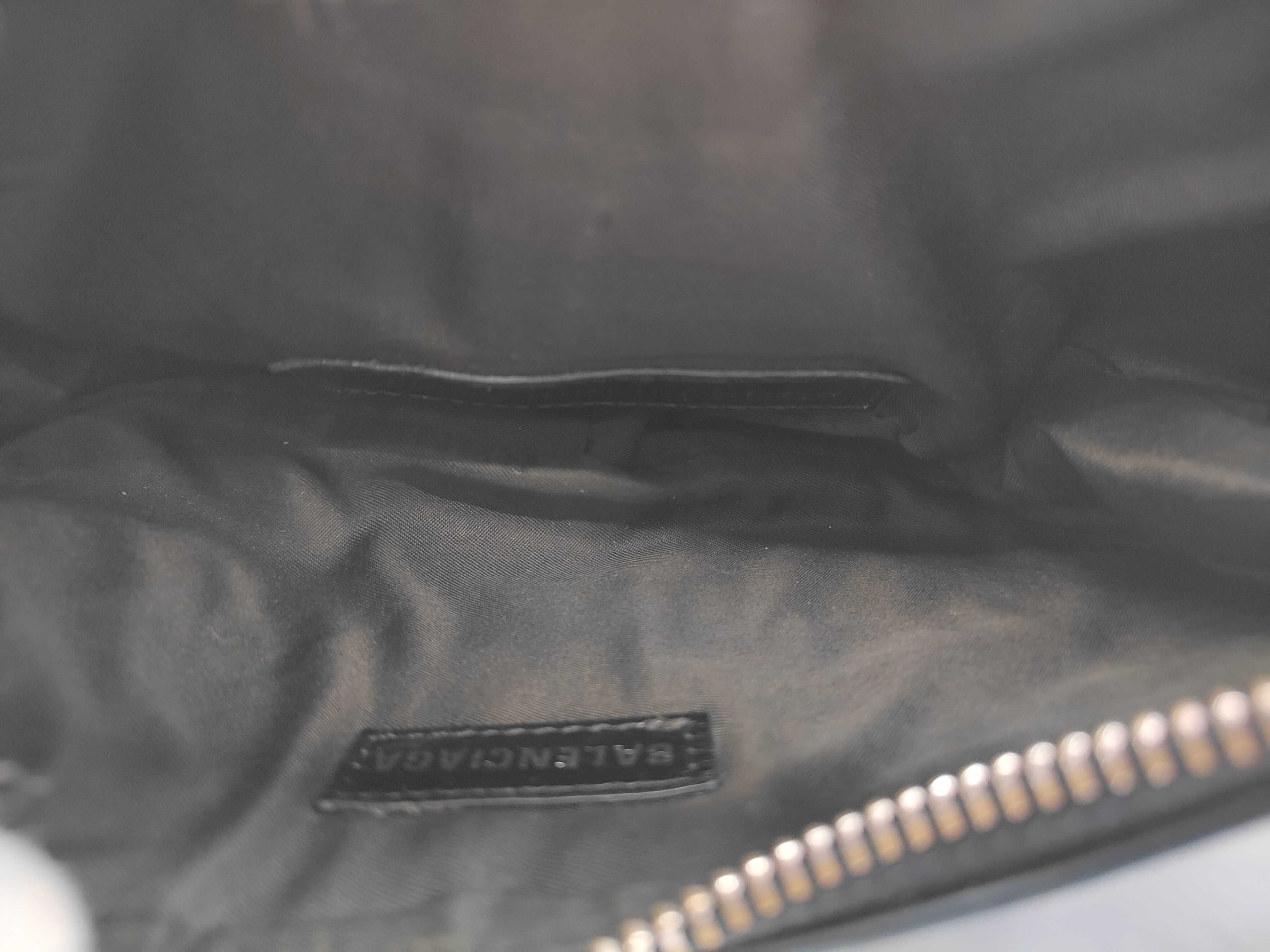 Lucagol XS Leather Shoulder Bag, Black, 671309, with Mirror — view 10