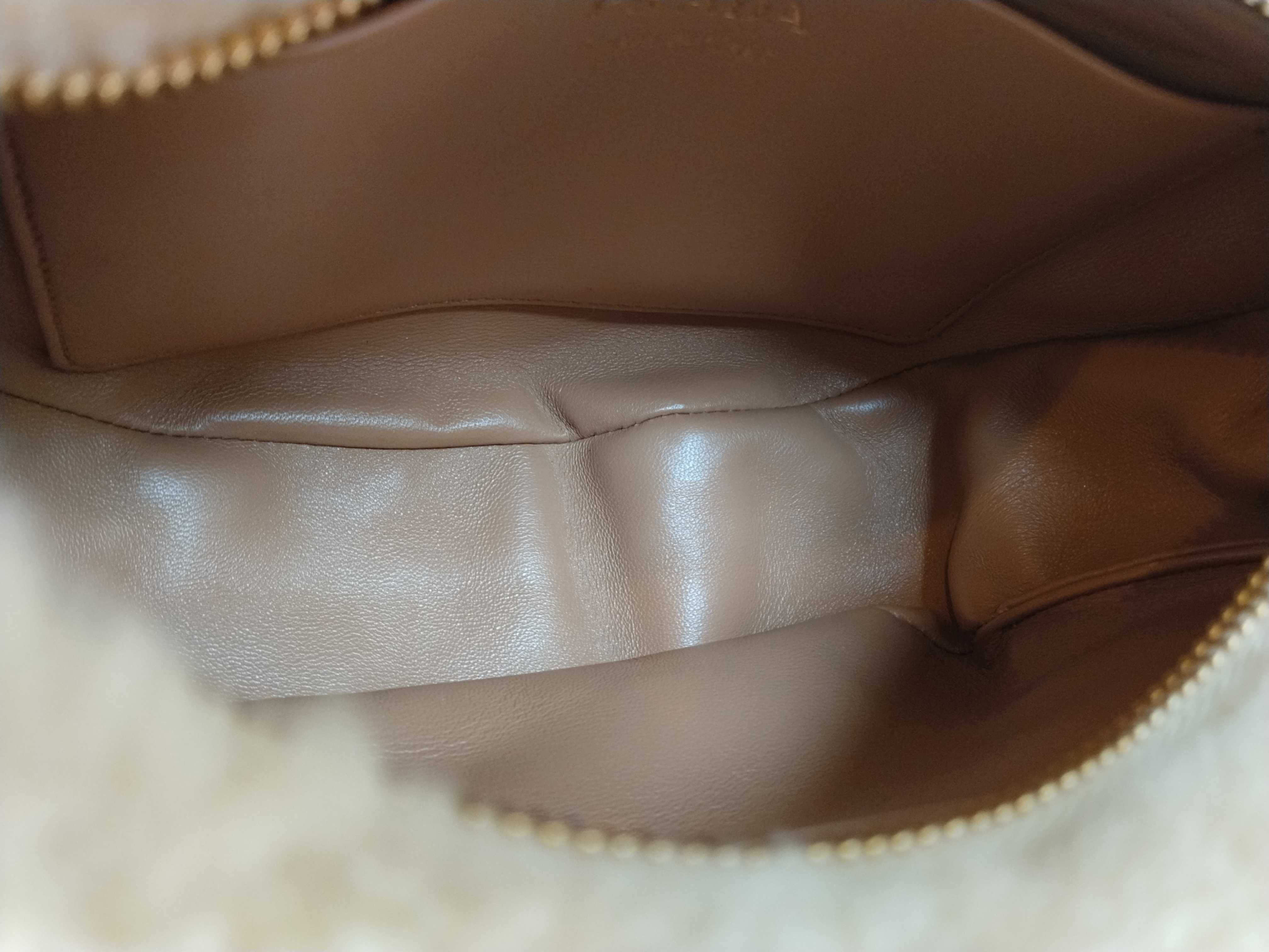 Arche Shearling Boa Leather Shoulder Bag 1BC194 Shoulder Bag — view 10