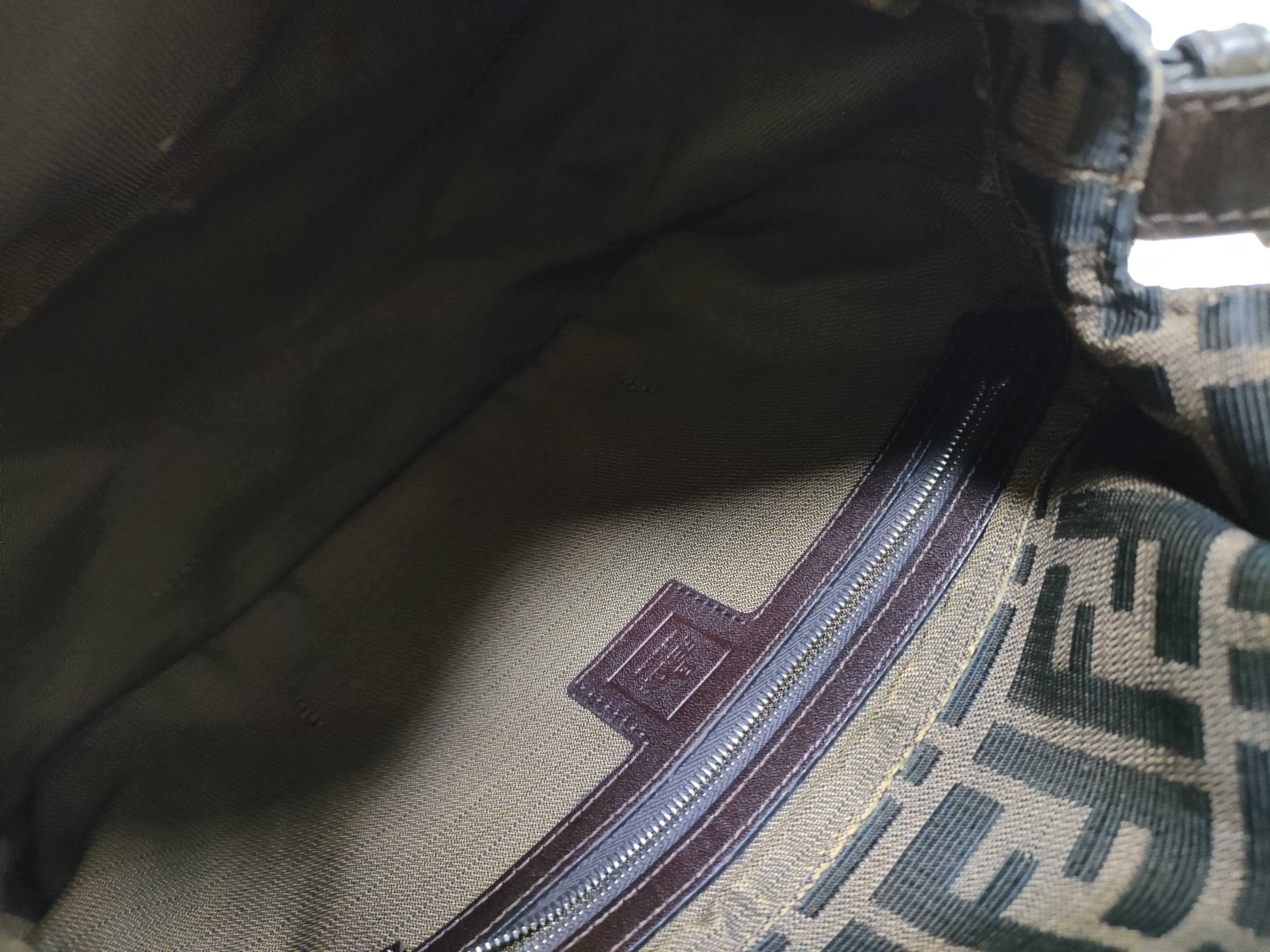 Zucca pattern Fendi Zucca shoulder bag — view 8