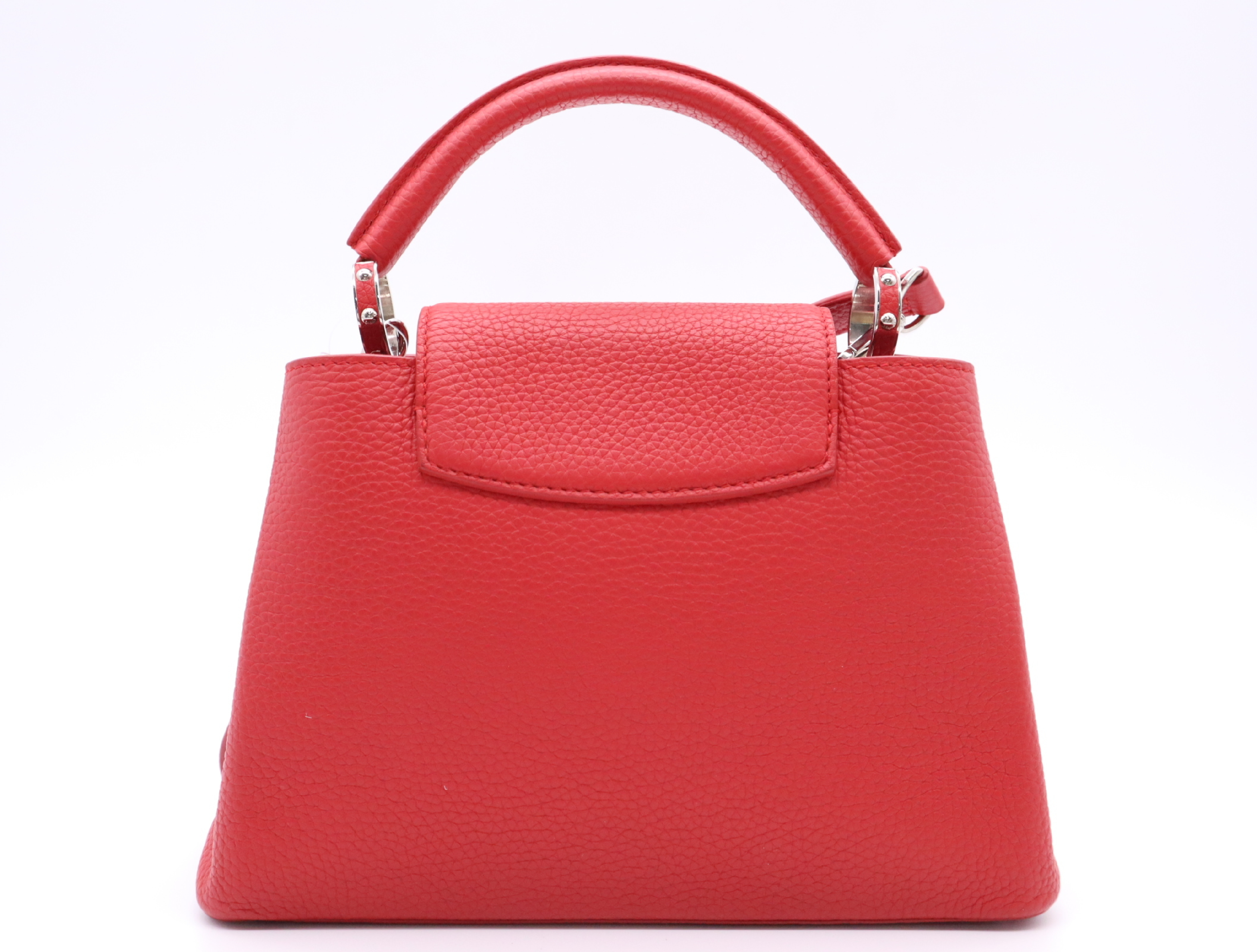 M94754 Parnasséa Capucines BB Ruby Handbag with Shoulder Strap — view 2