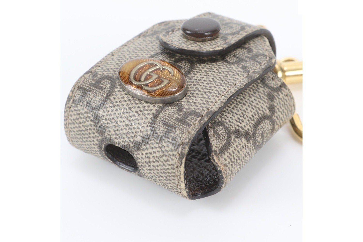GG Supreme AirPods Case 479292 Keychain Charm — view 3