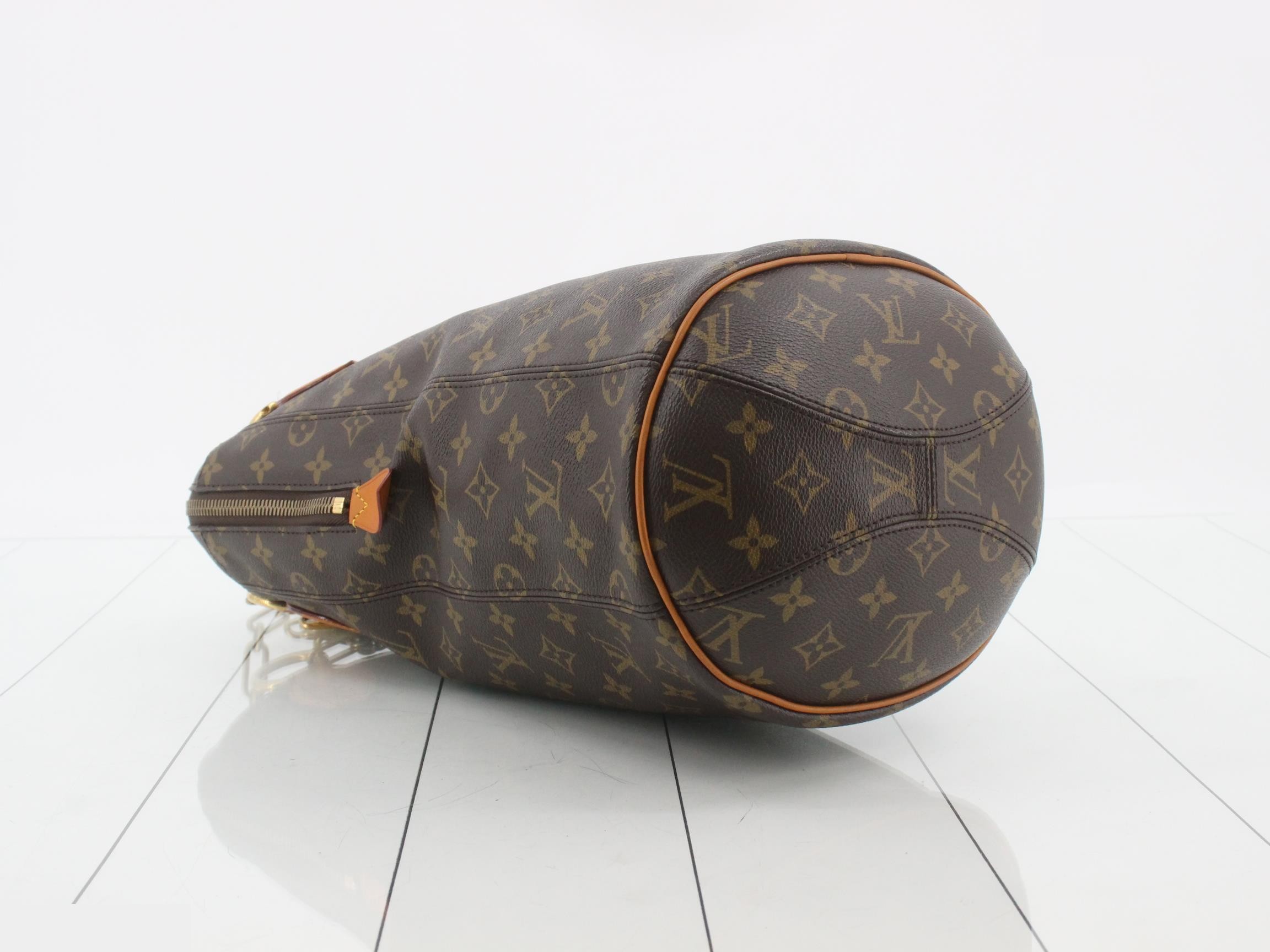Monogram perforated shoulder bag — view 5