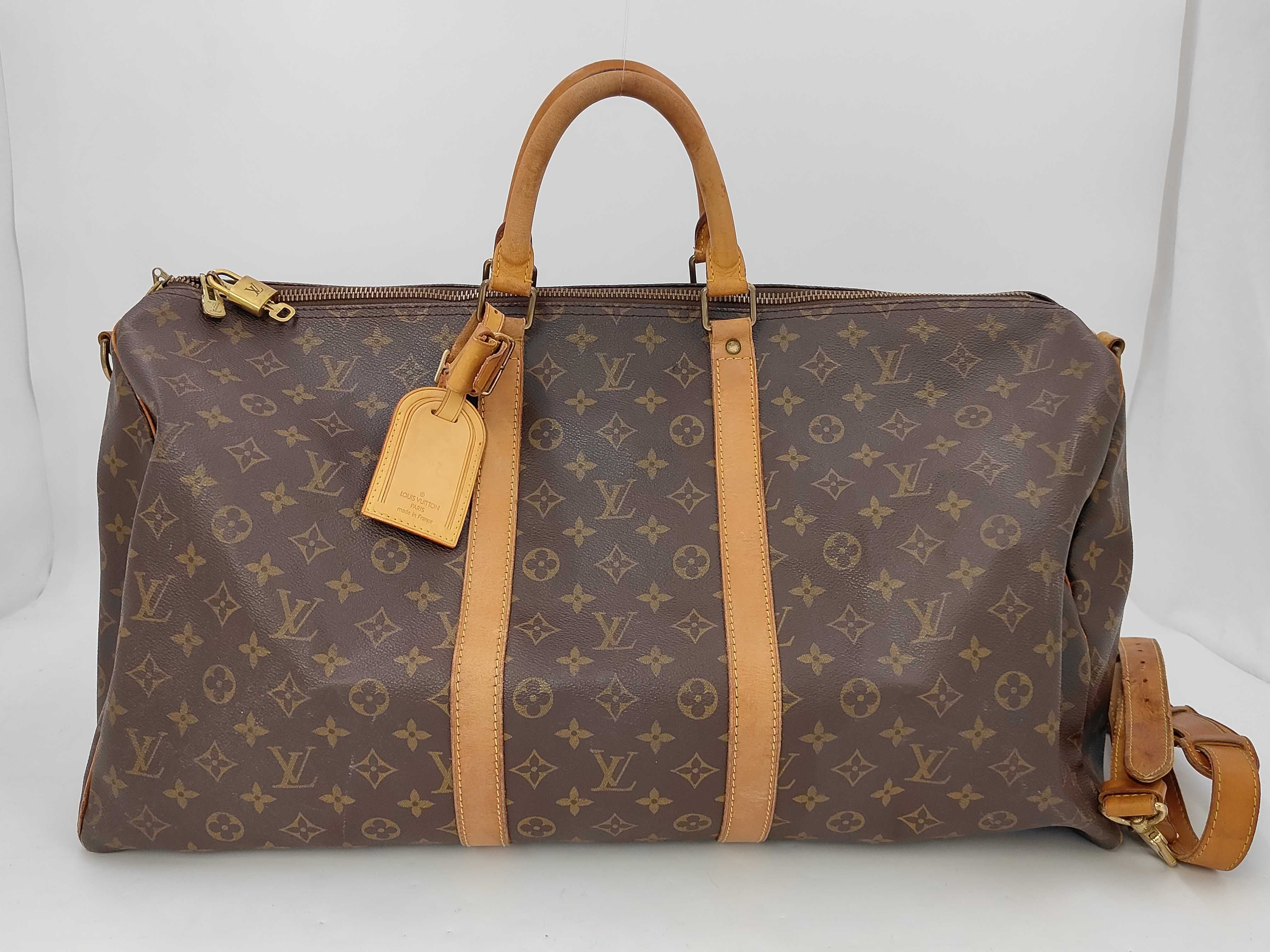Monogram Brand Bag Keepall Bandoulière 55 M41414SD0984 Boston Bag