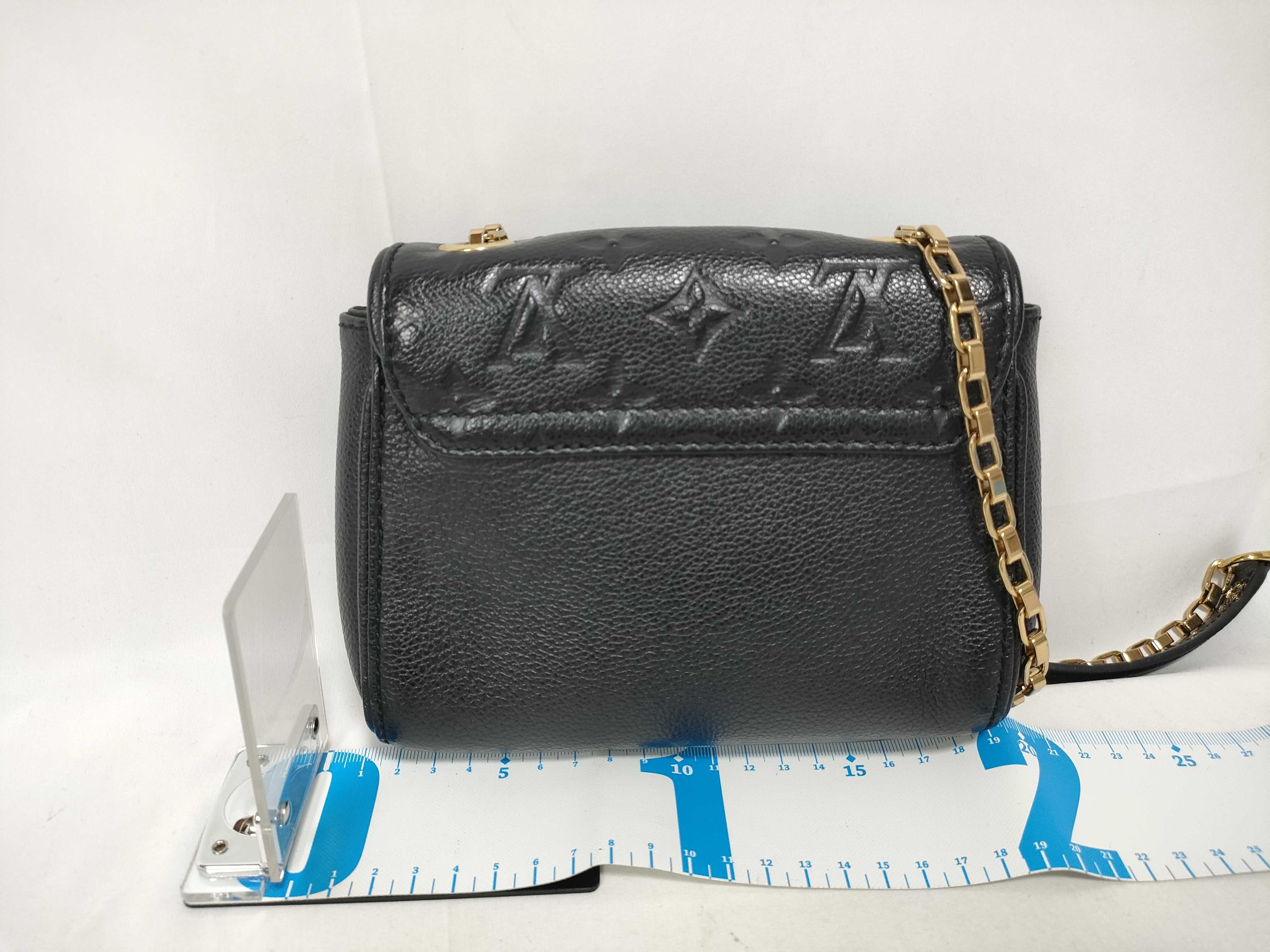 Monogram Empreinte Louis Vuitton Monogram Message Shoulder Bag — view 2