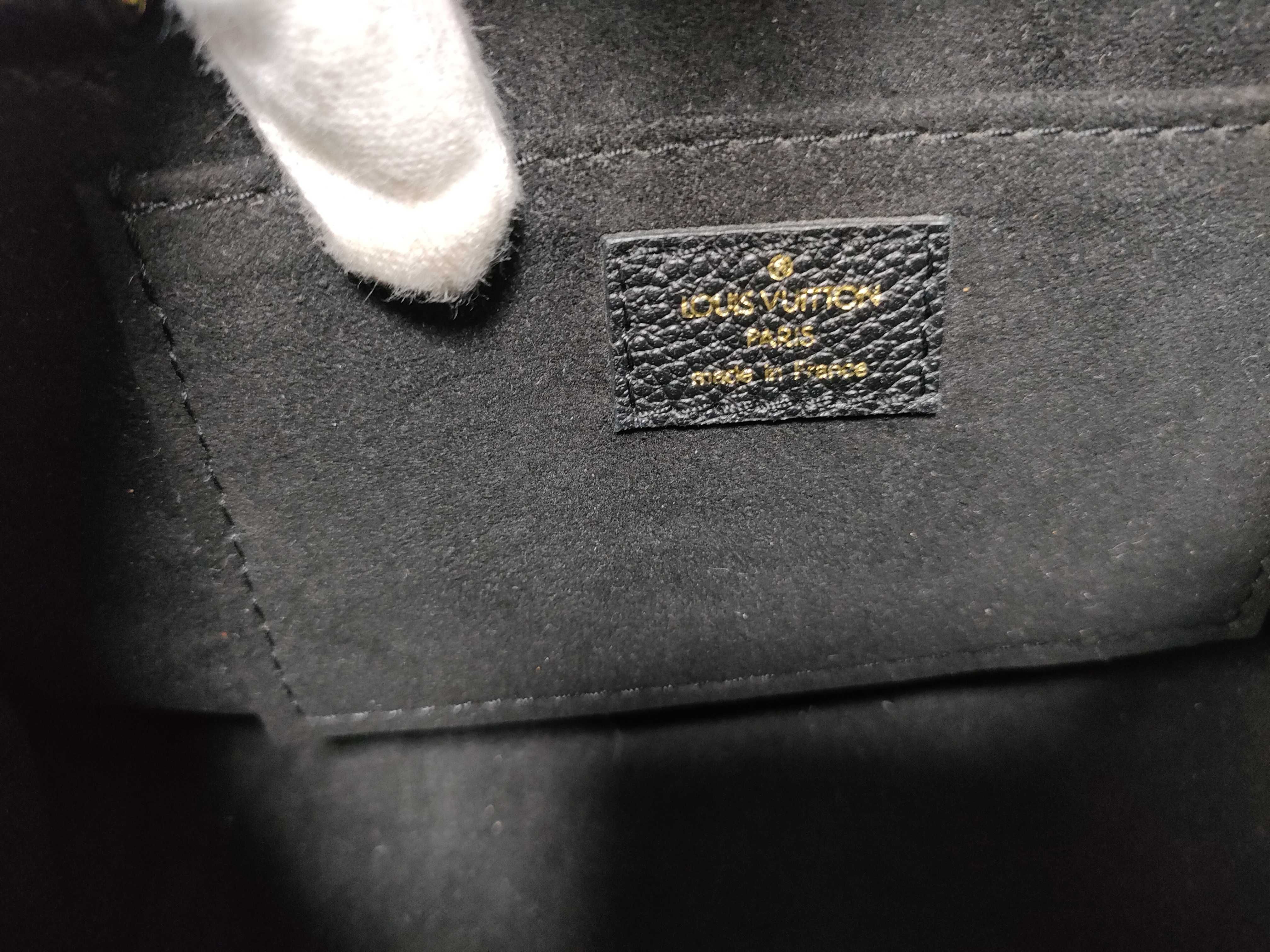 Monogram Empreinte Louis Vuitton Monogram Message Shoulder Bag — view 14