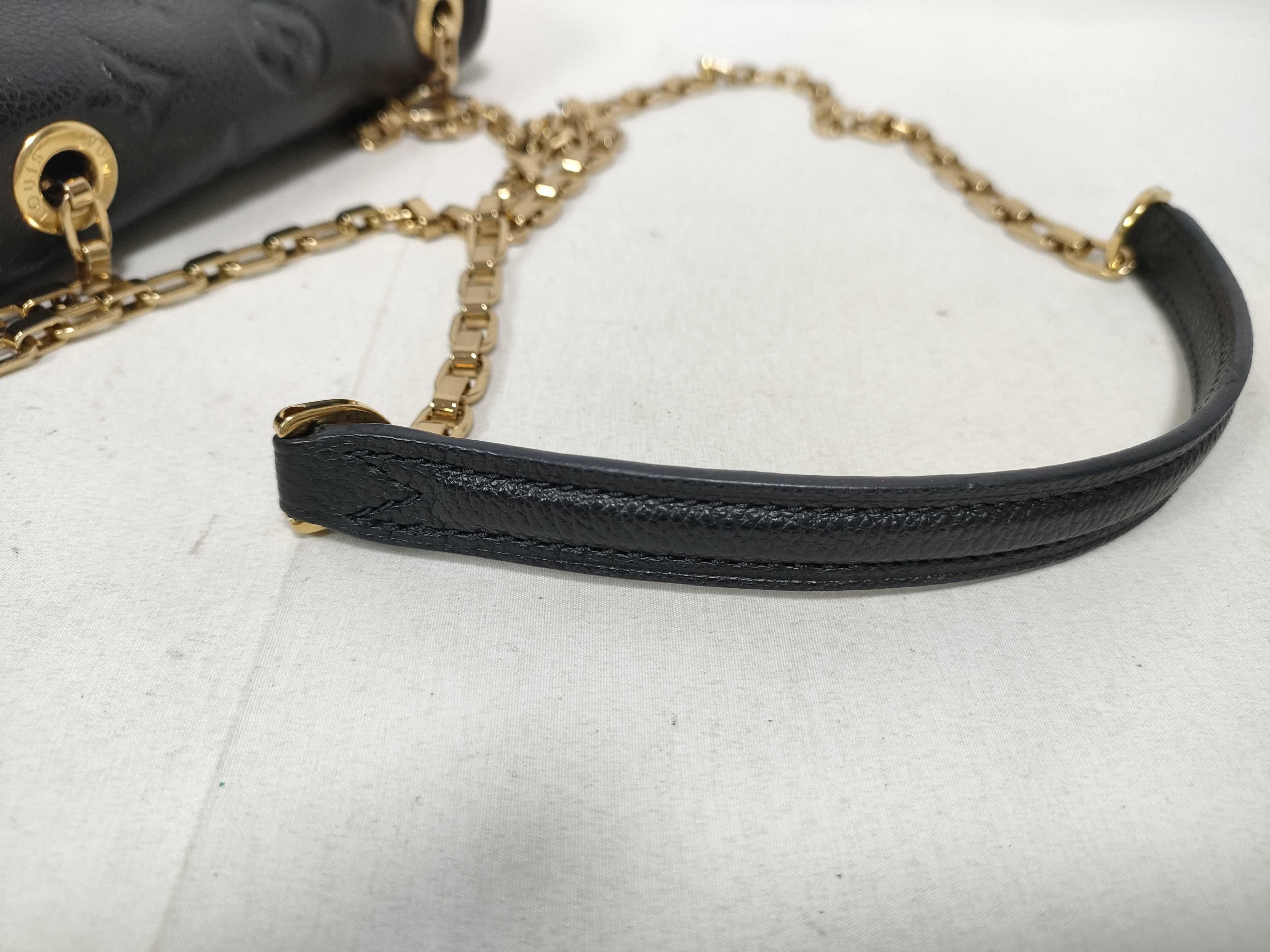 Monogram Empreinte Louis Vuitton Monogram Message Shoulder Bag — view 6