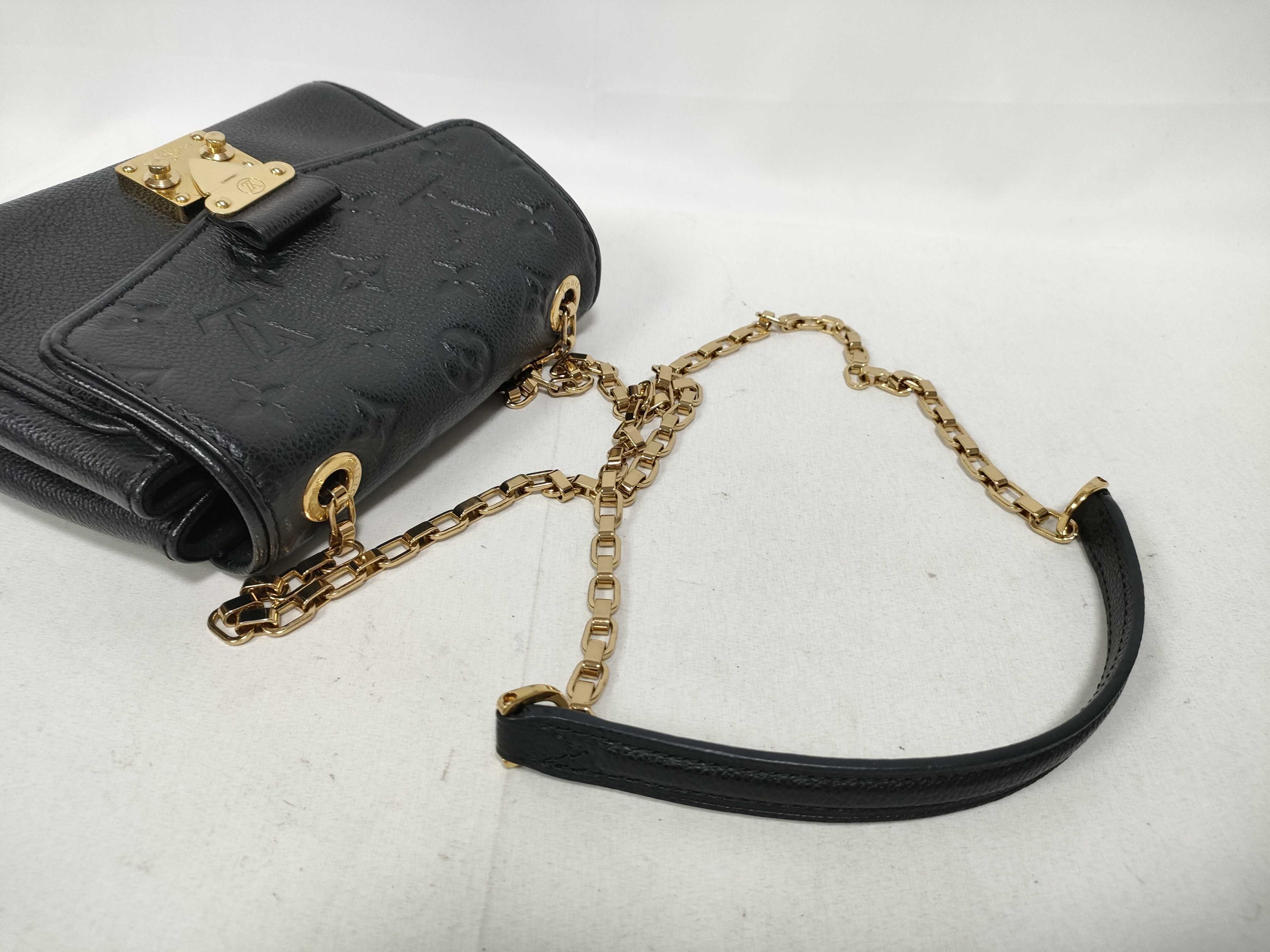 Monogram Empreinte Louis Vuitton Monogram Message Shoulder Bag — view 7