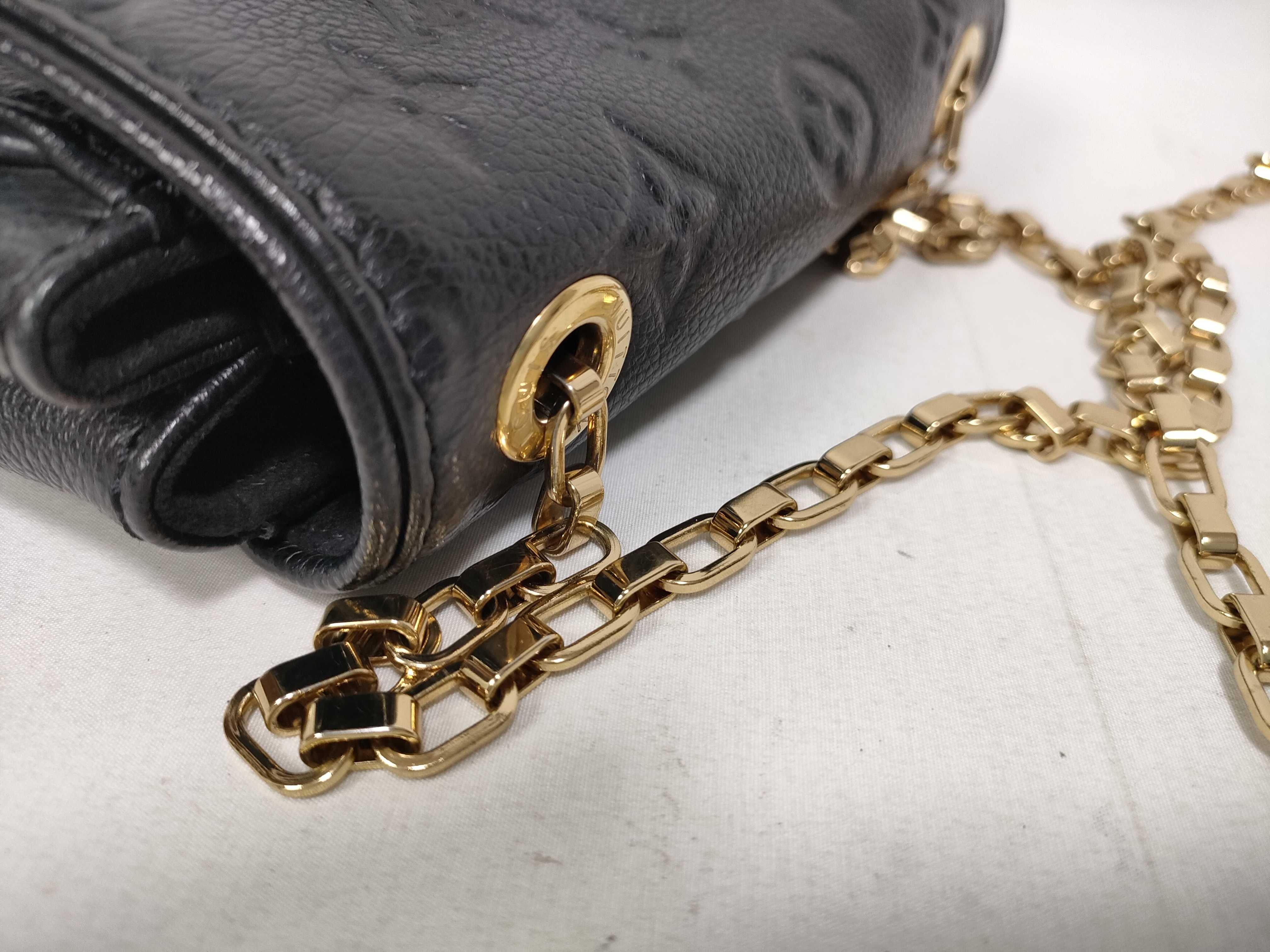 Monogram Empreinte Louis Vuitton Monogram Message Shoulder Bag — view 8