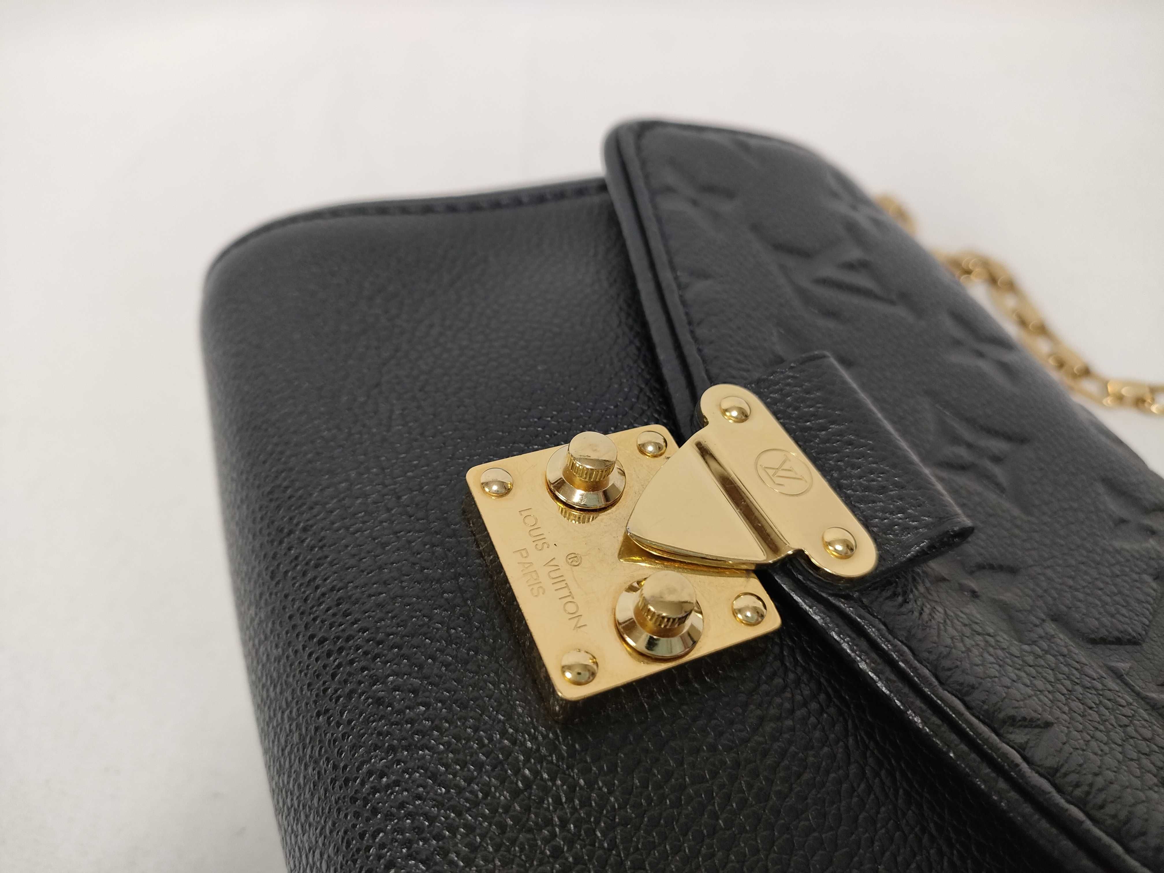 Monogram Empreinte Louis Vuitton Monogram Message Shoulder Bag — view 9