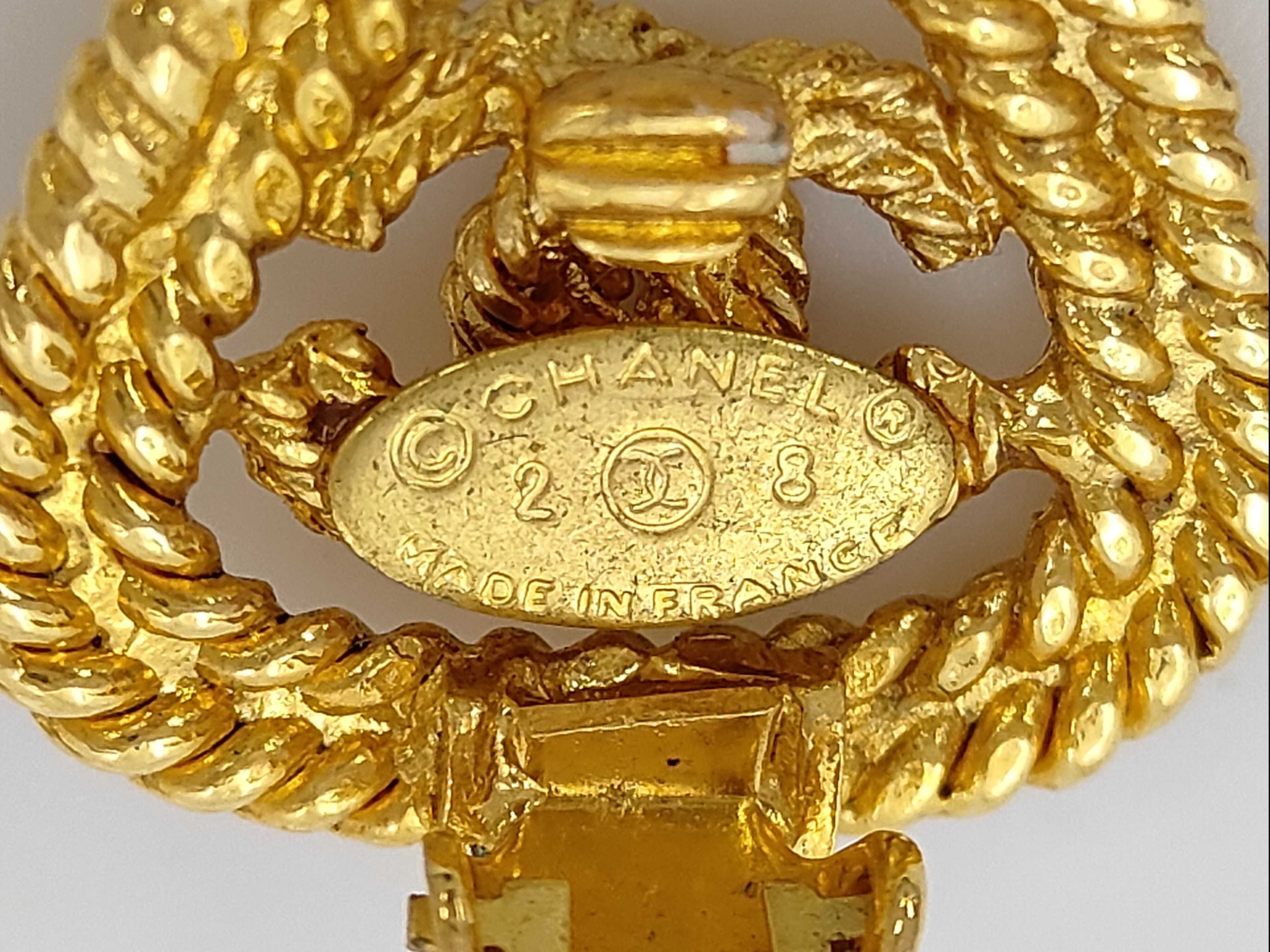 earrings, gold earrings — view 5