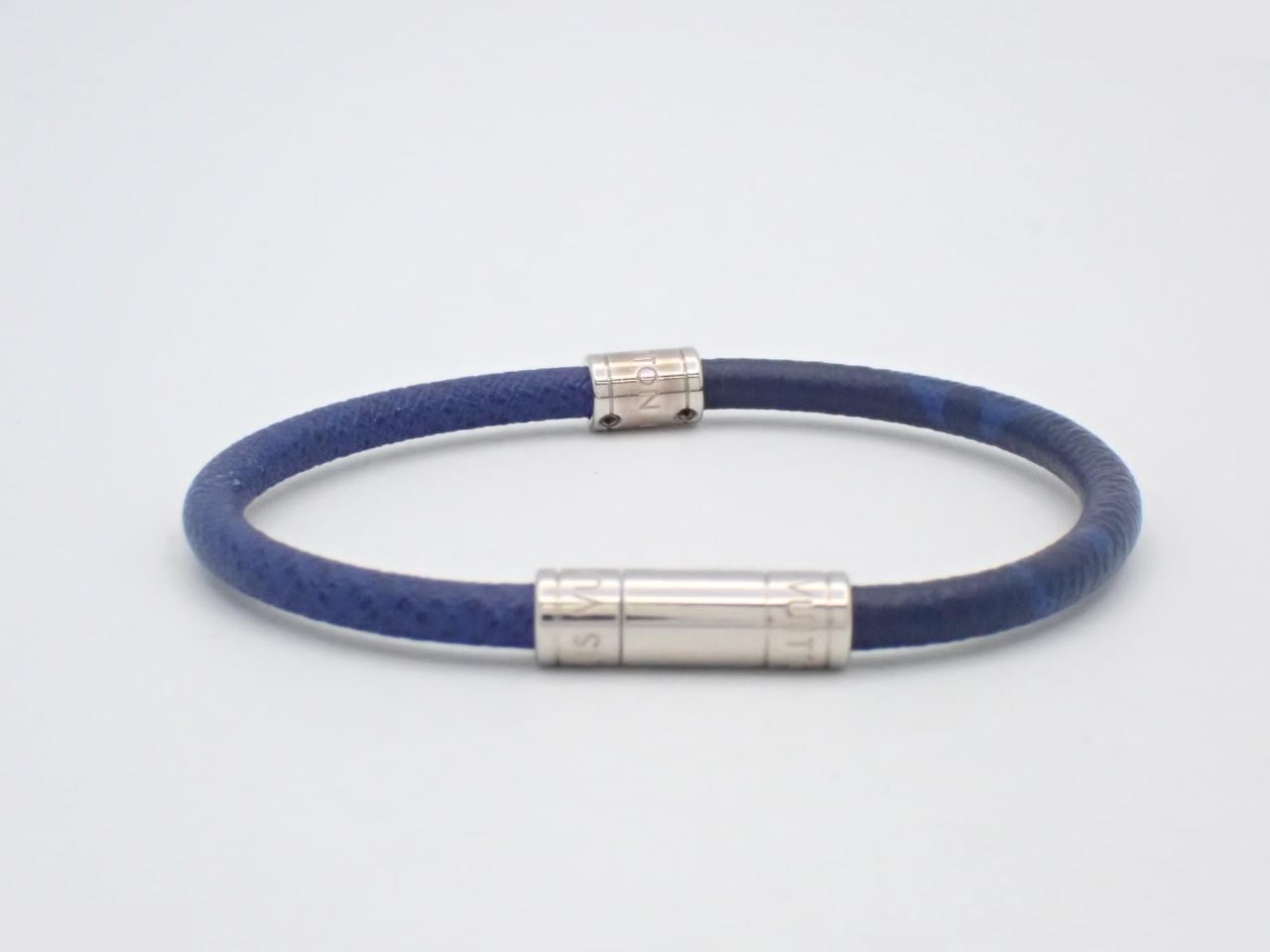 Taiga (accessories) - Bracelet/Bangle (leather/fabric) - Wrist circumference approximately 20cm — view 2