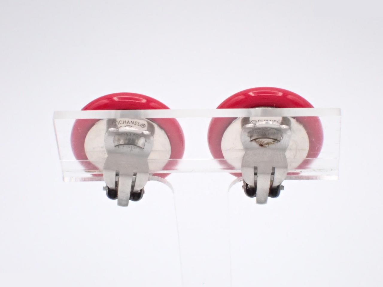 Vintage Classic Earrings with Coco Mark — view 2