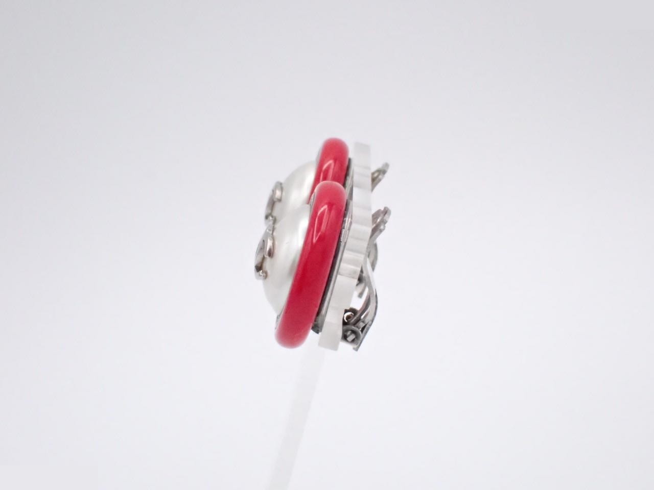 Vintage Classic Earrings with Coco Mark — view 3