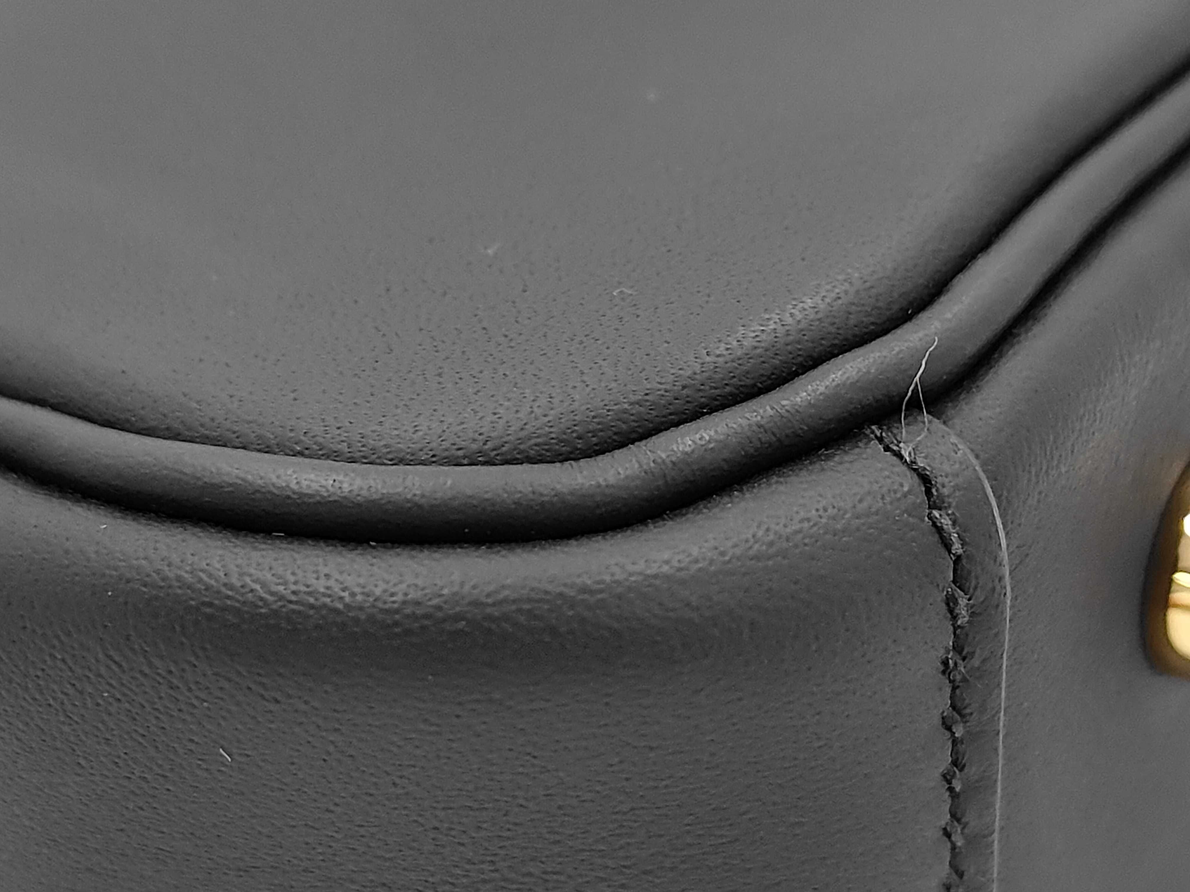 Lindy 26 Shoulder Bag, K Stamp, Veau Swift Leather, Black, Gold Hardware — view 4