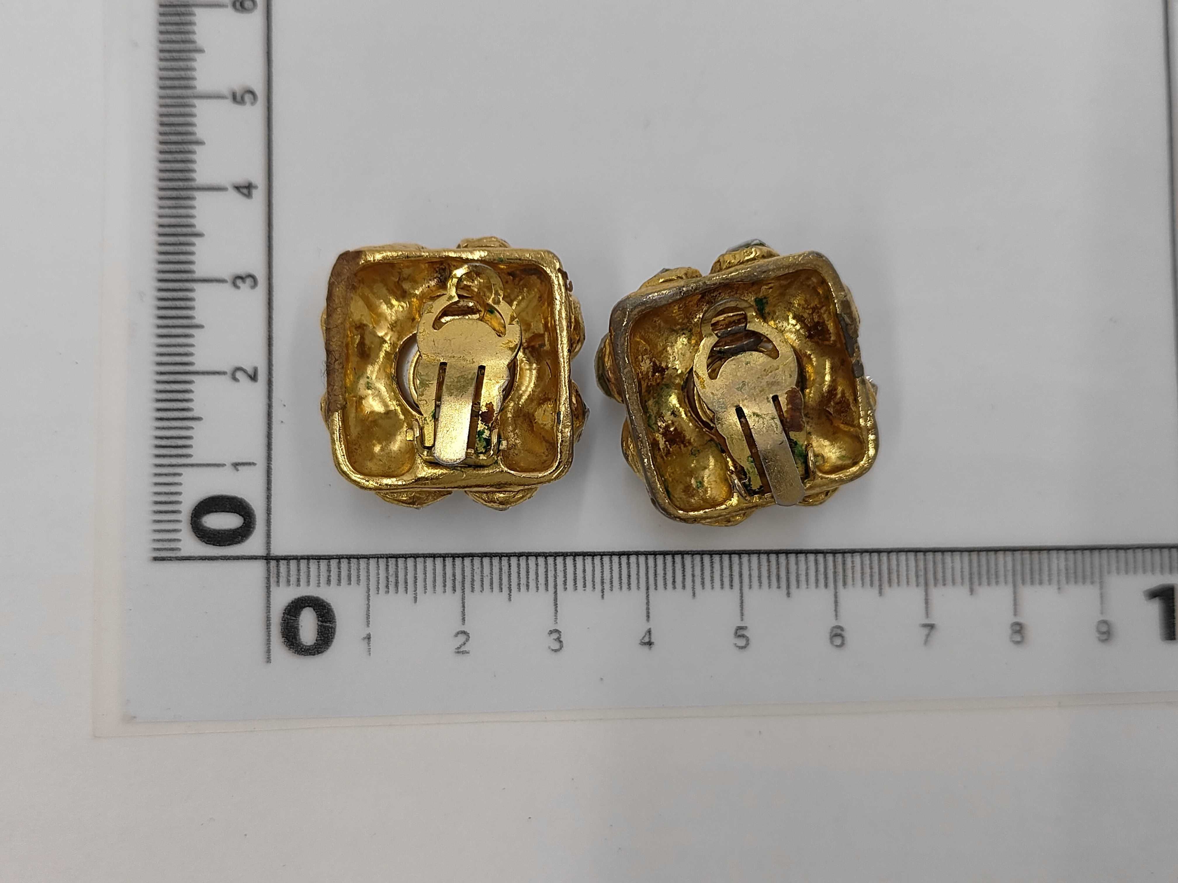 brand jewelry earrings, pearl and rhinestone earrings. — view 6