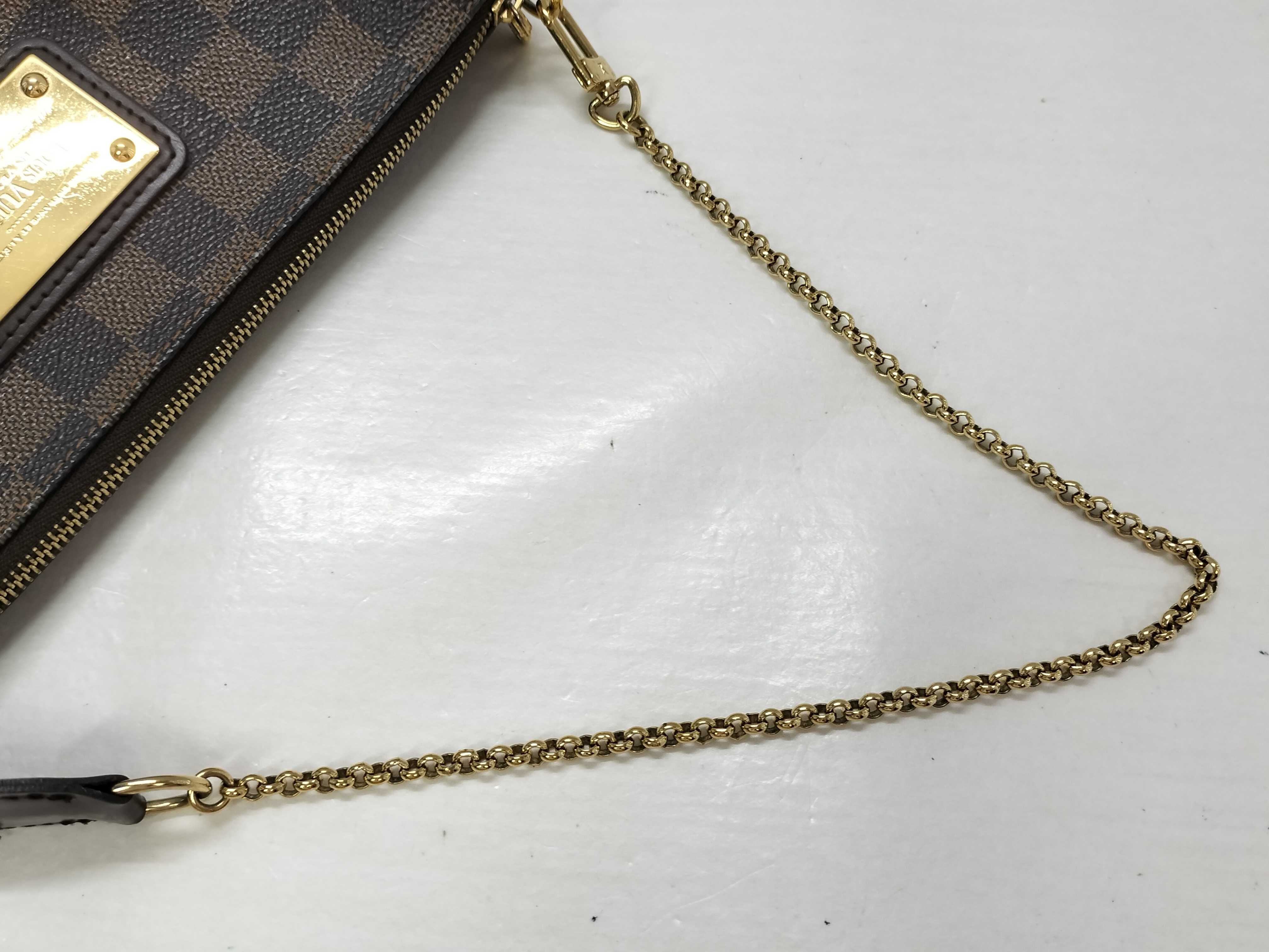 Damier SG- Damier Eva N55213 DU4078 Brown Pouch — view 3