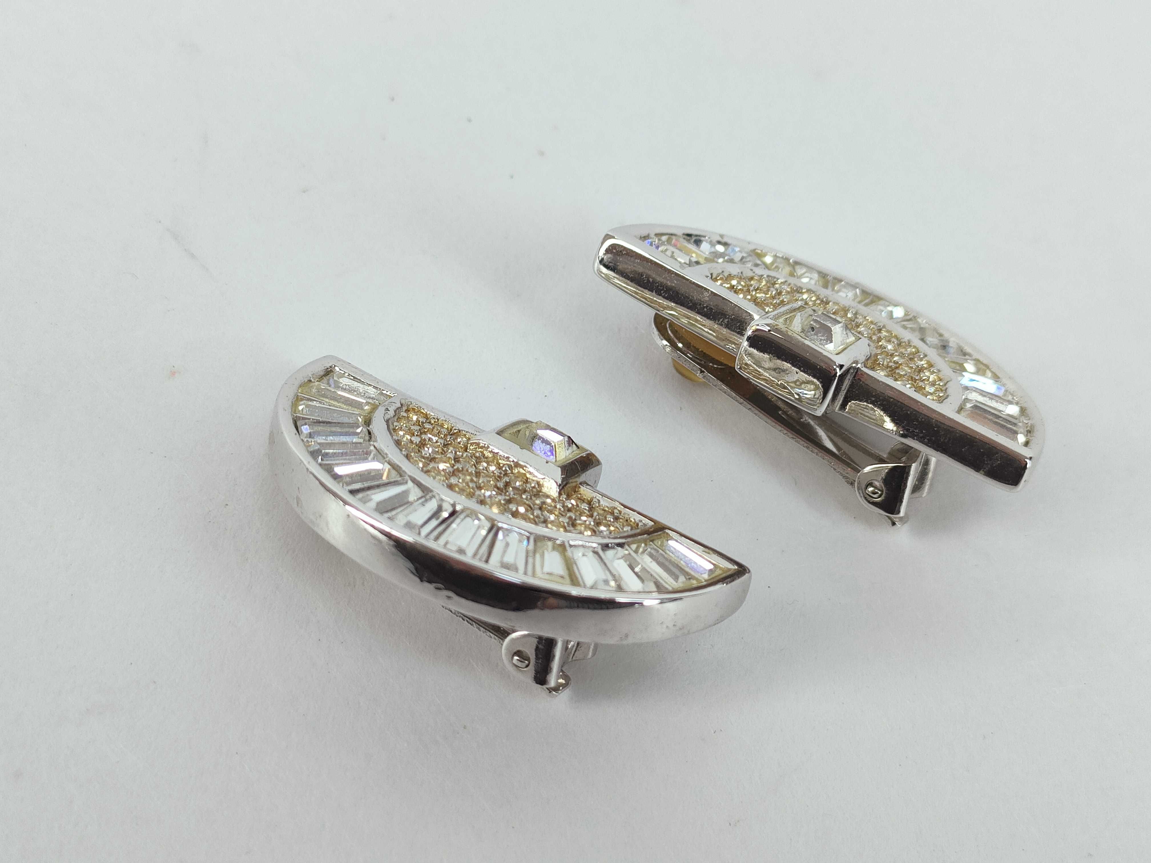 fan-shaped earrings — view 2