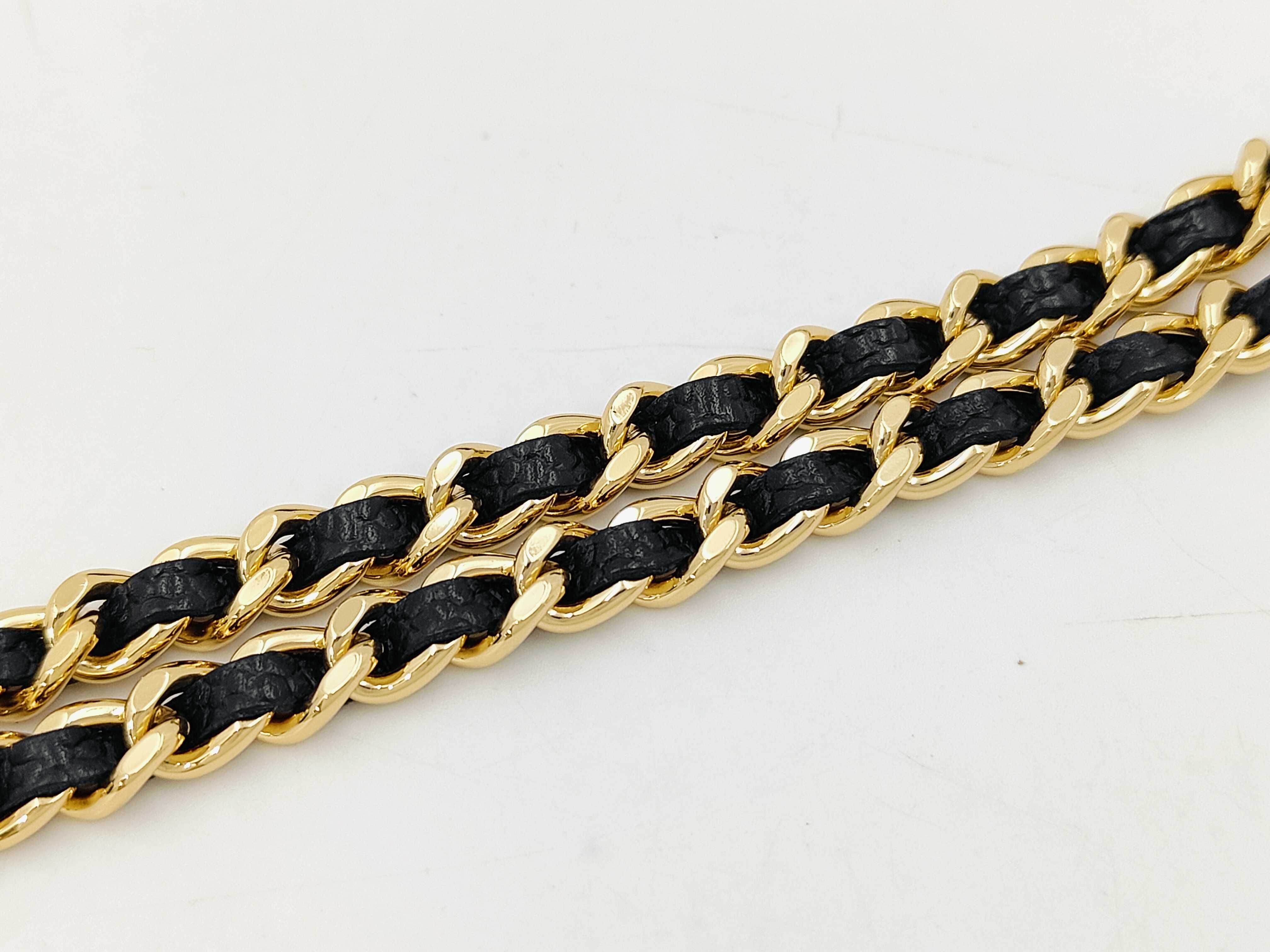 WOC Black Quilted Caviar Skin Shoulder Bag — view 4