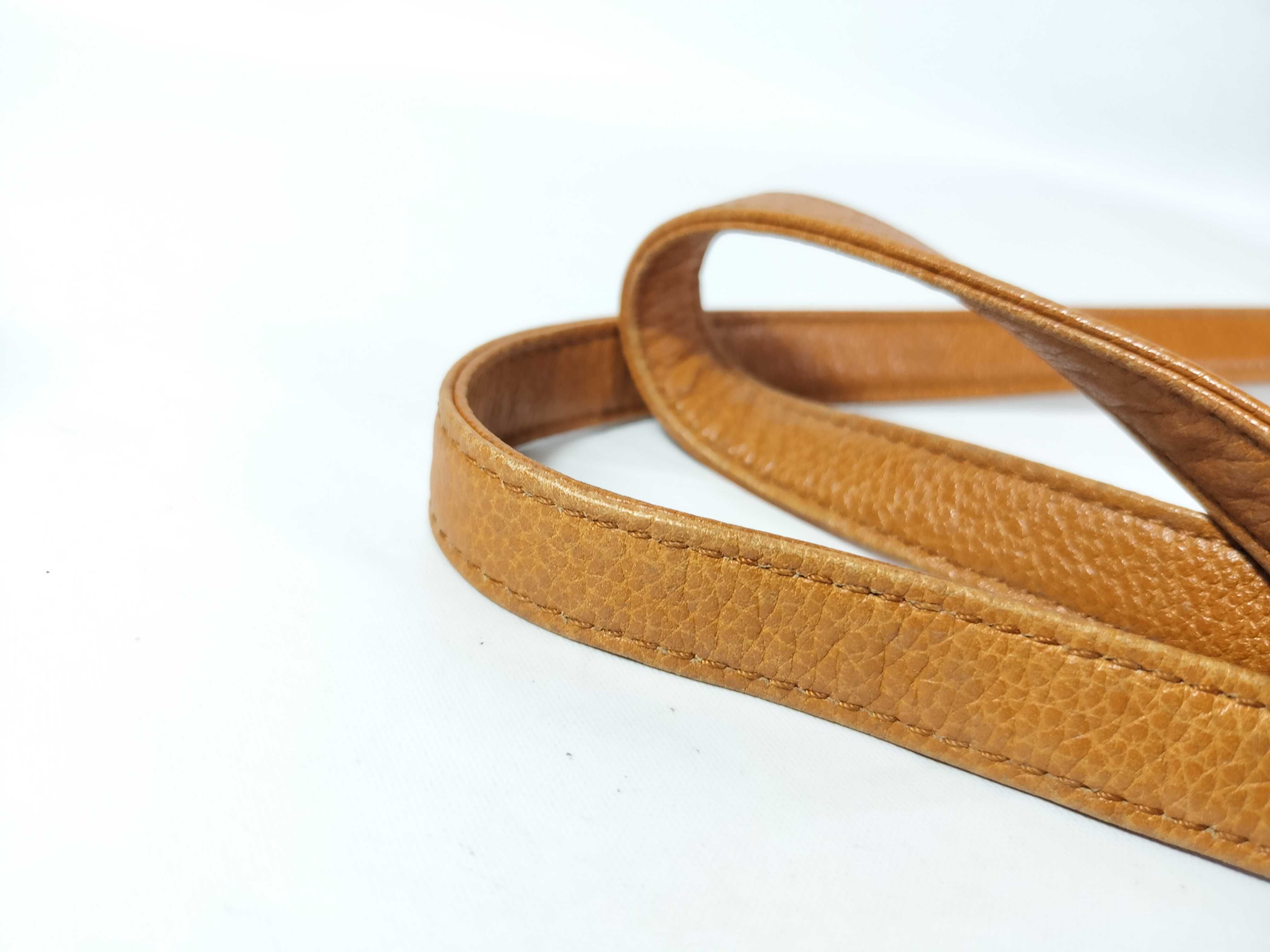 One-Shoulder Bag, Brown, Stitched Shoulder Bag — view 4