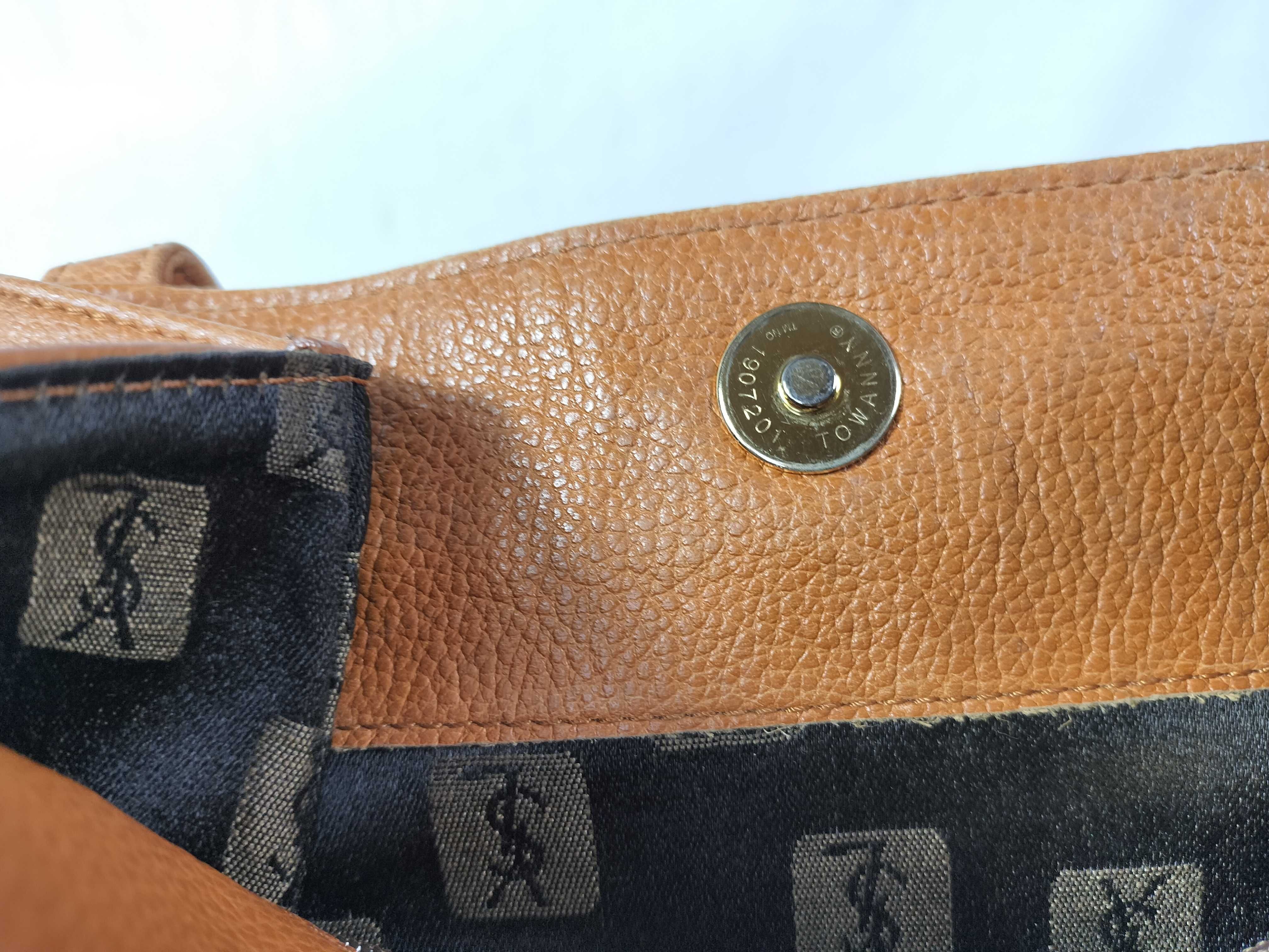 One-Shoulder Bag, Brown, Stitched Shoulder Bag — view 9