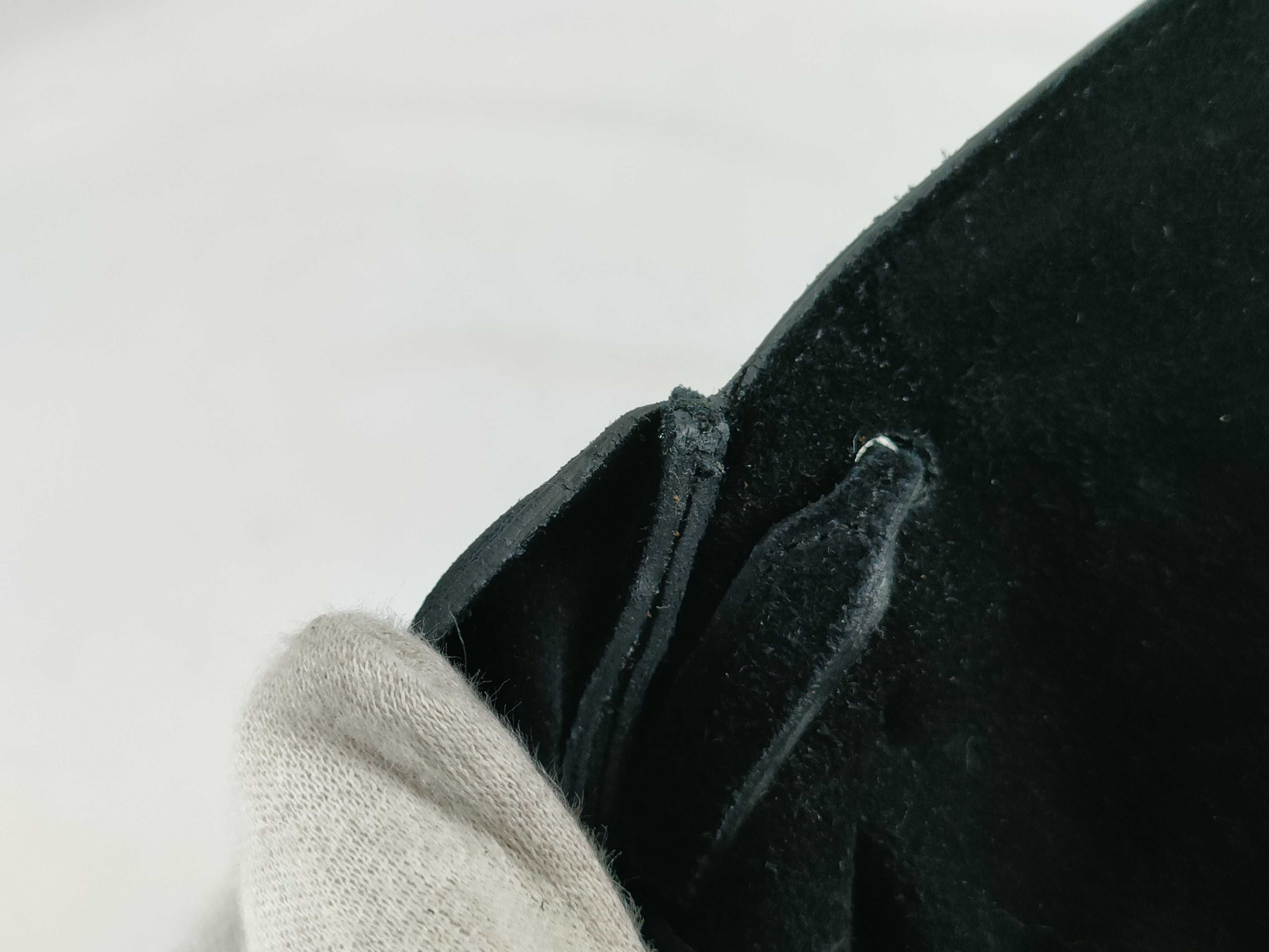 (Hedi Slimane era) Fringe Suede Shoulder Bag with YSL Hardware and Tassel, Black, with Dust Bag. — view 10