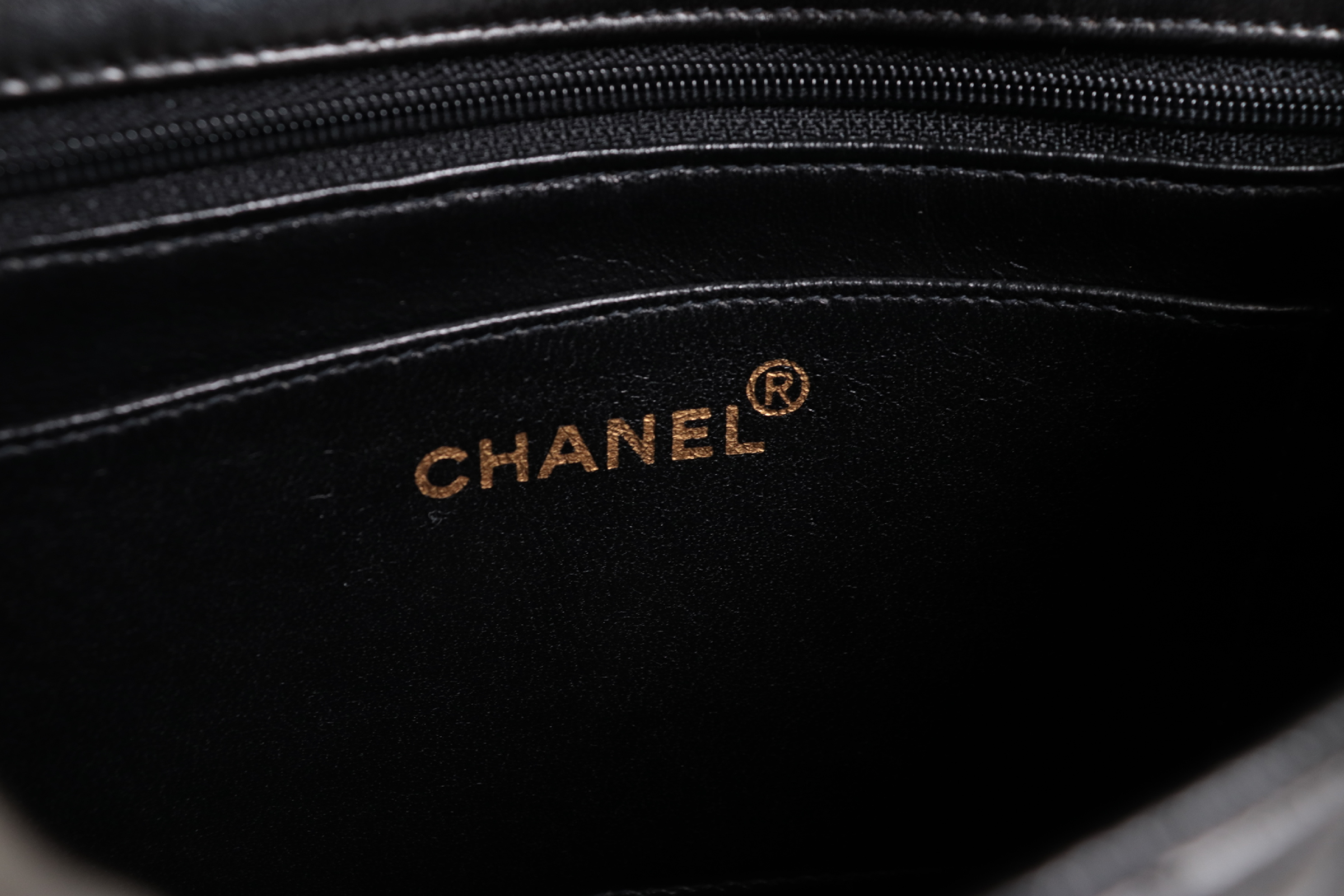 Turnlock Lambskin Double Chain Handbag (Serial No. 4) — view 8