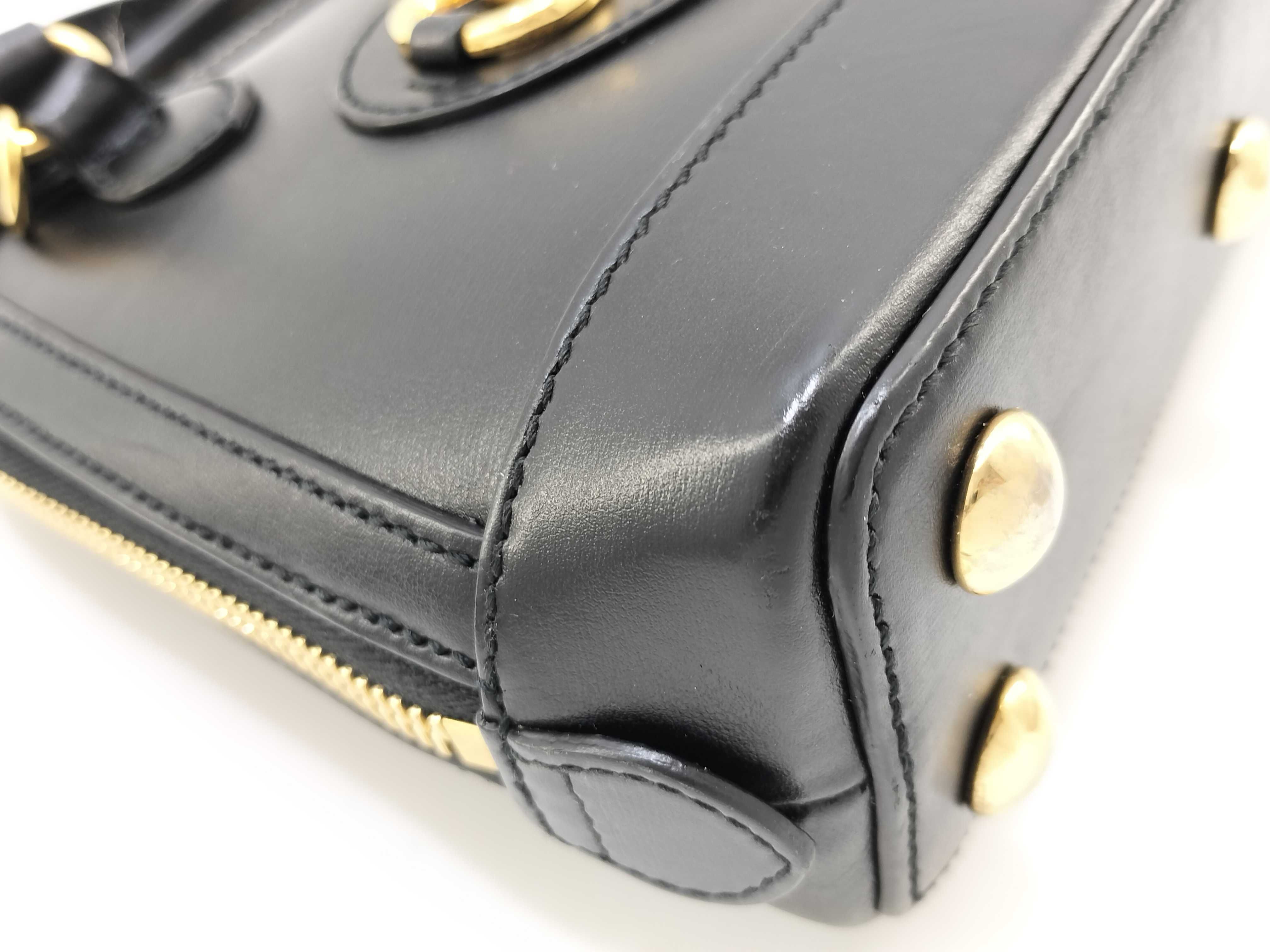 Horsebit 2 WAY Leather Hand Shoulder Bag Handbag — view 4