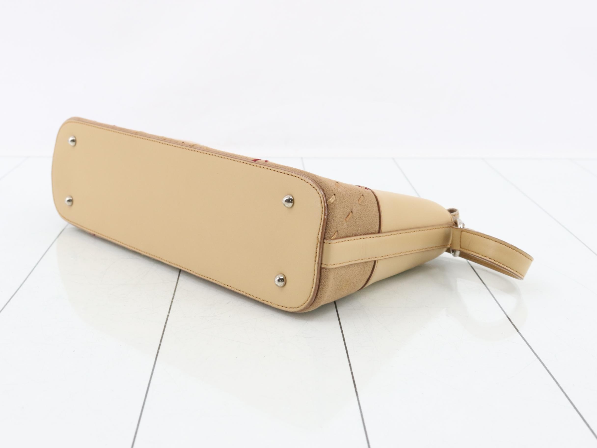 Other lines: Bags, One-shoulder bags, Leather, Stitching, Beige — view 6
